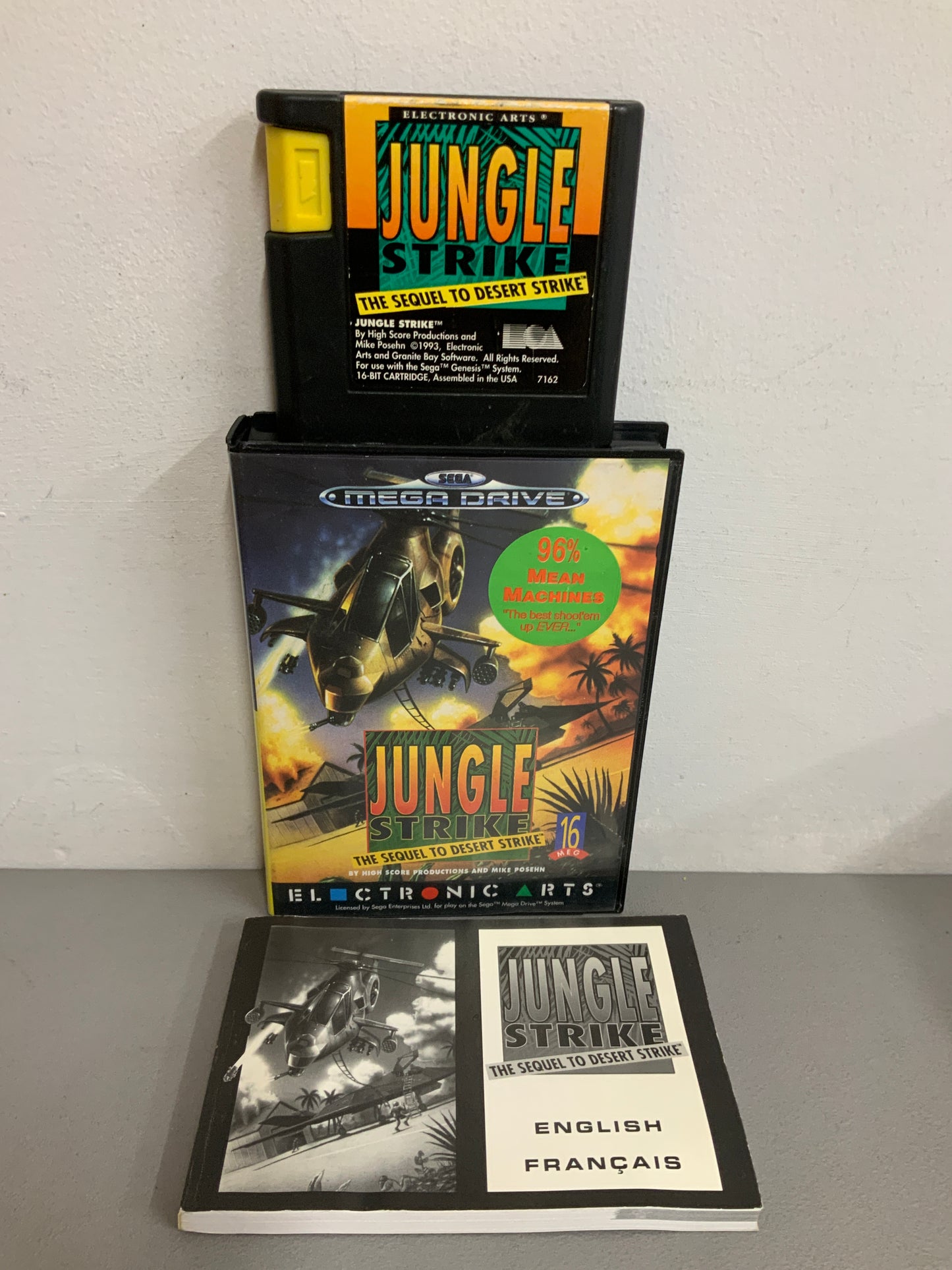 Jungle Strike The Sequel To Desert Sega Mega Drive
