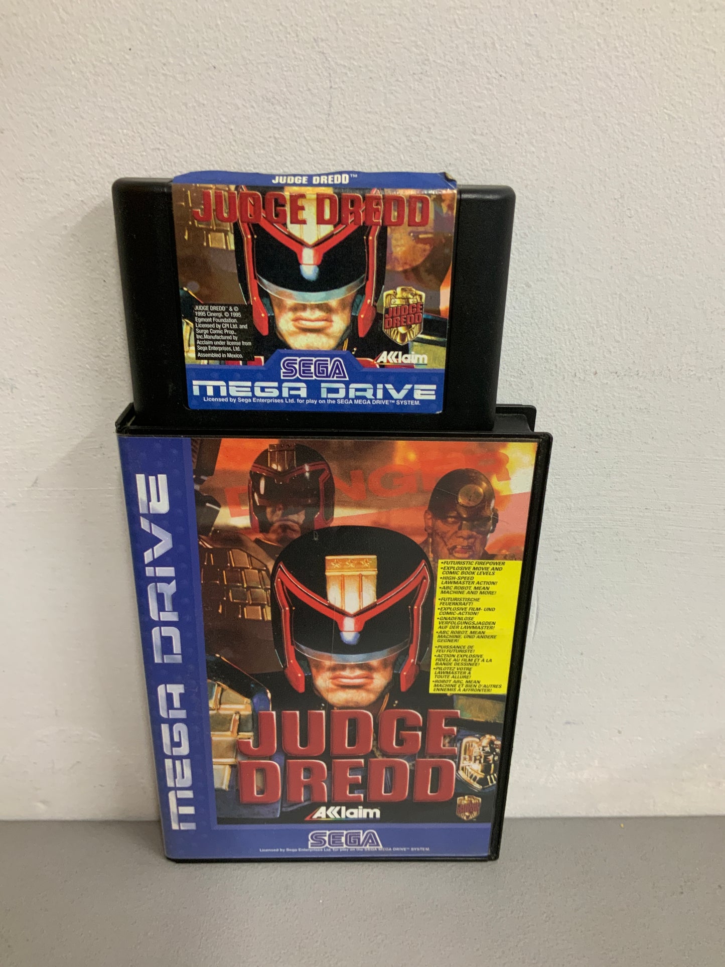 Judge Dredd Sega Mega Drive