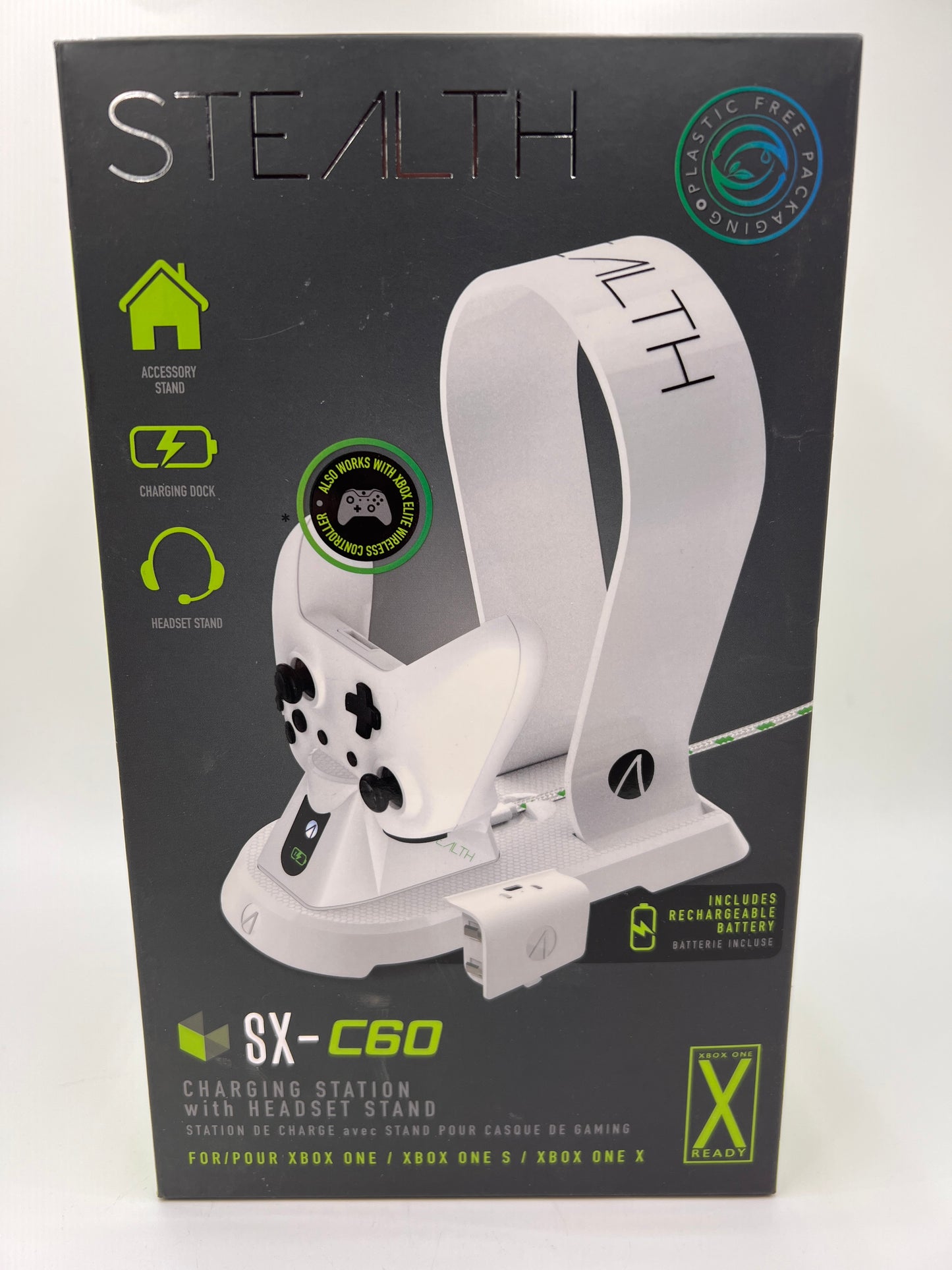 Xbox One Charging Stand SX C60 White Stealth