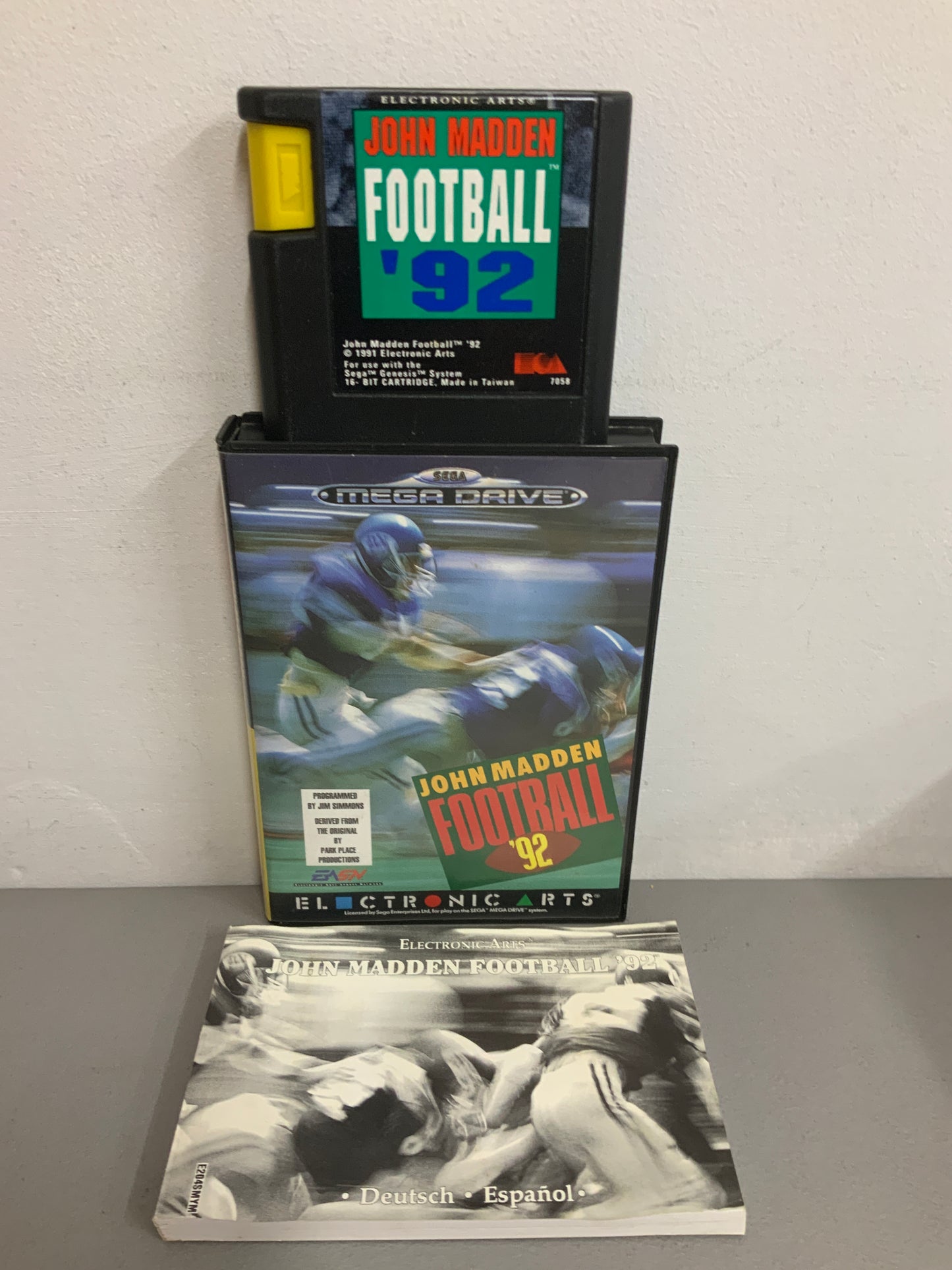 John Madden Football 92 Sega Mega Drive