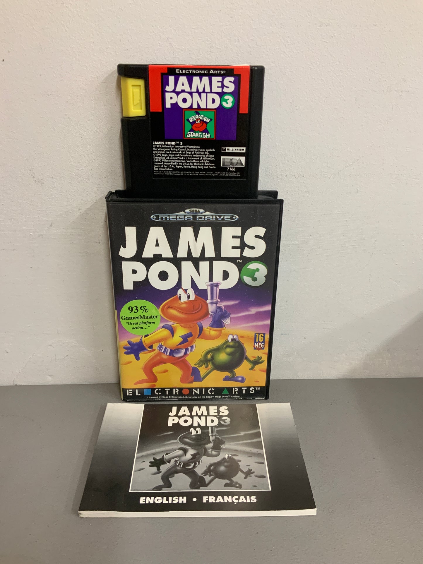 James Pond 3 Sega Mega Drive