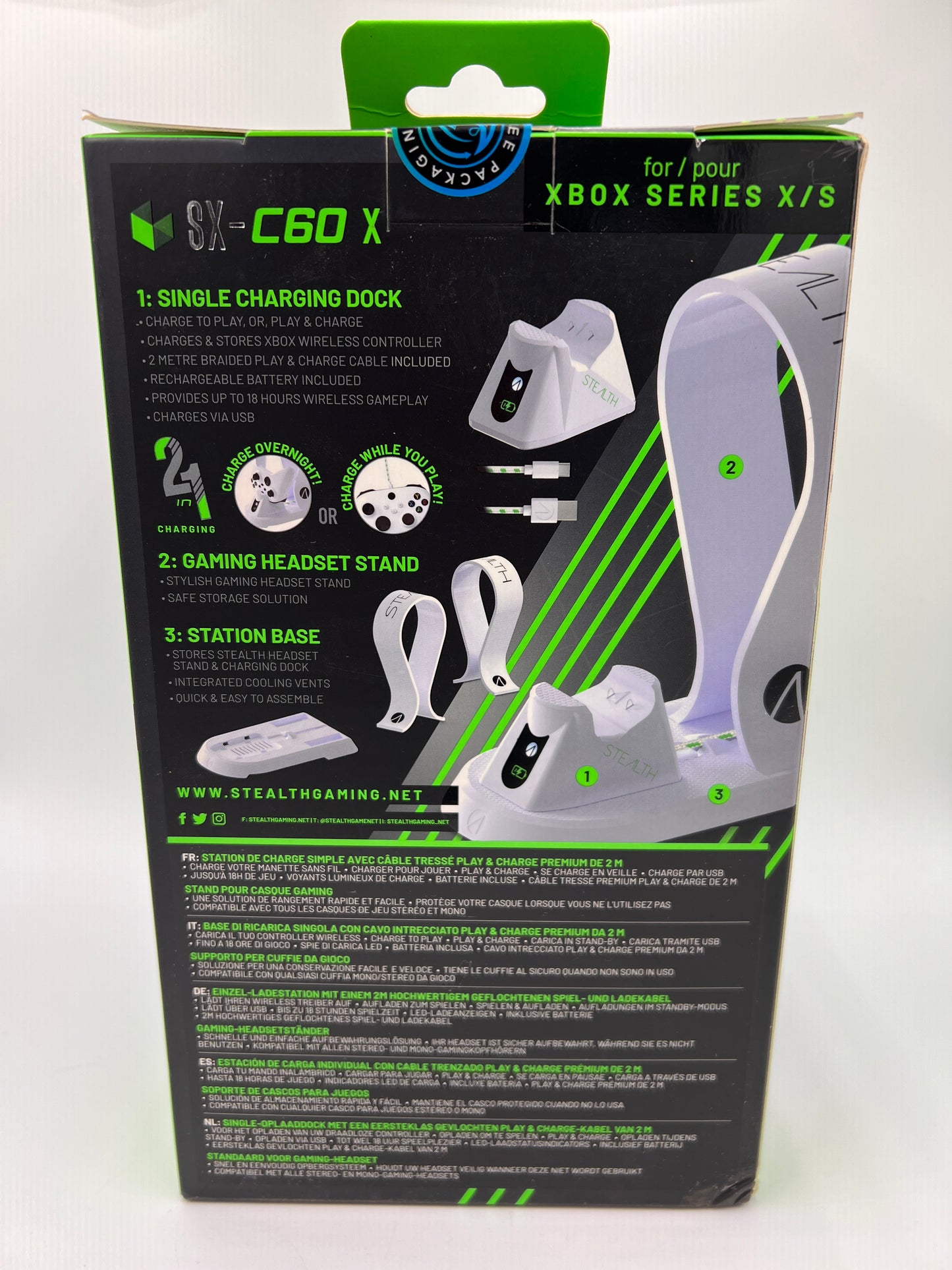 Xbox One Series Charging Station SX-C60X Stealth