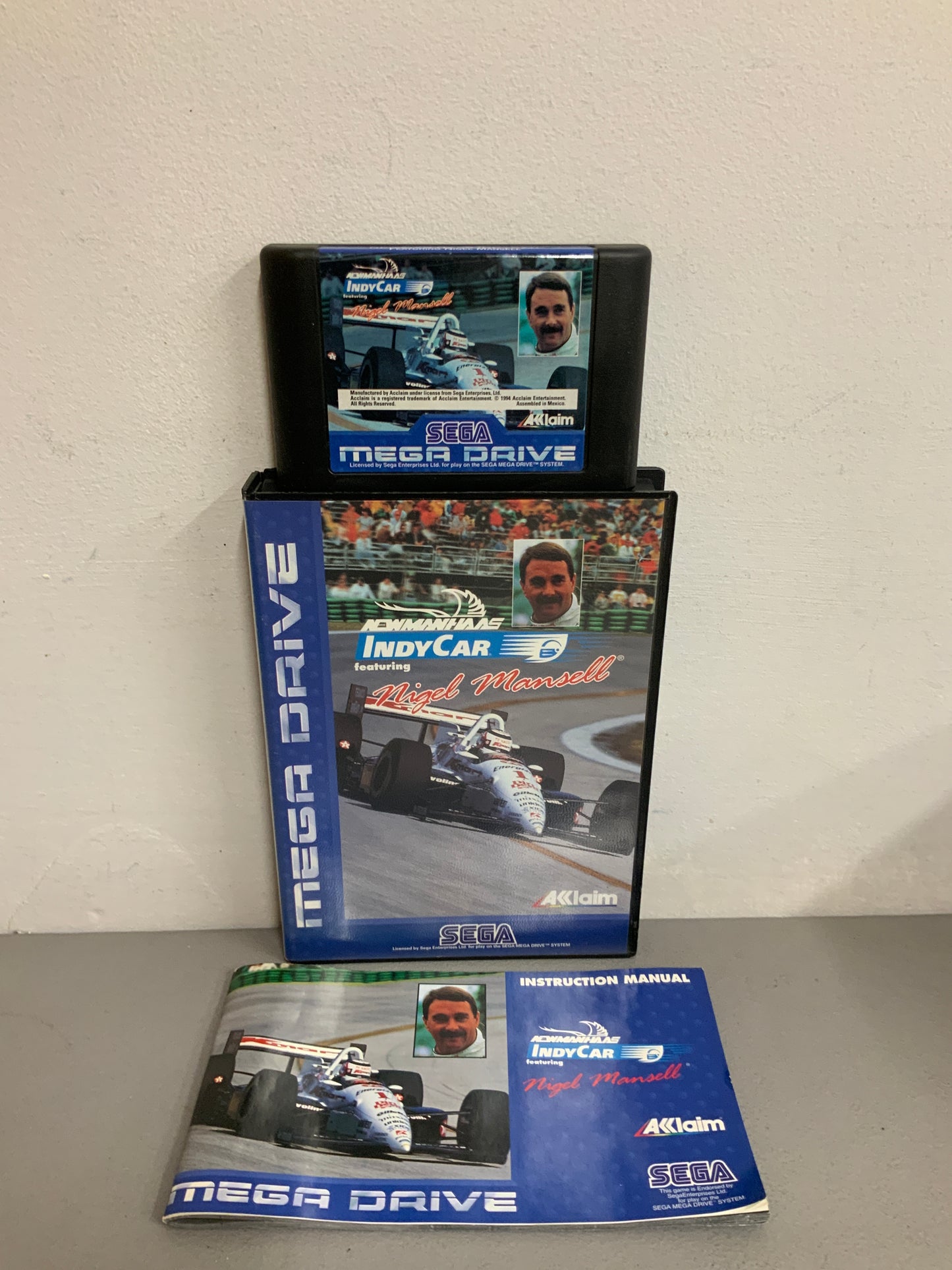 Indy Car Nigel Mansell Sega Mega Drive