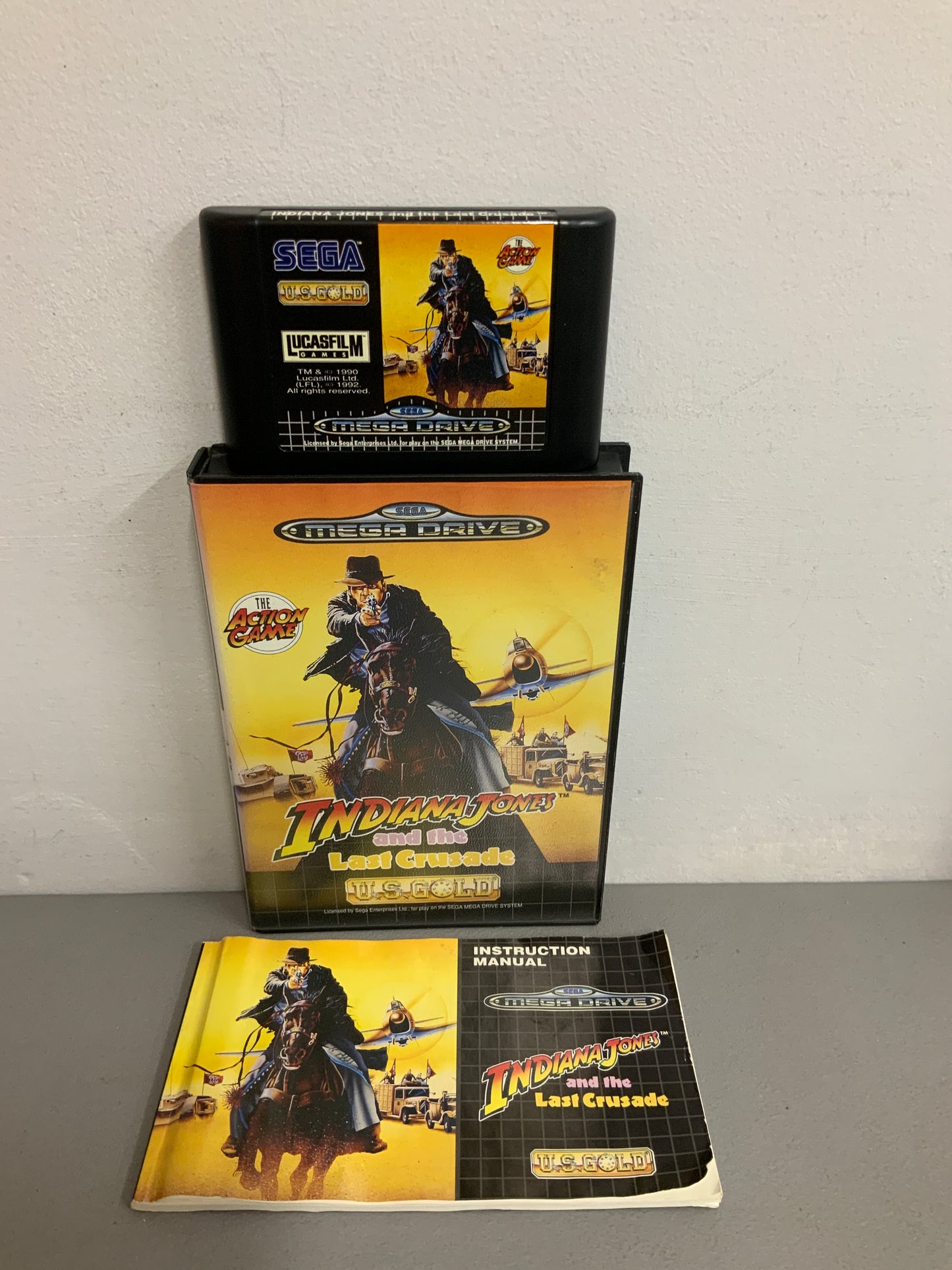 Indiana Jones And The Last Crusade Sega Mega Drive