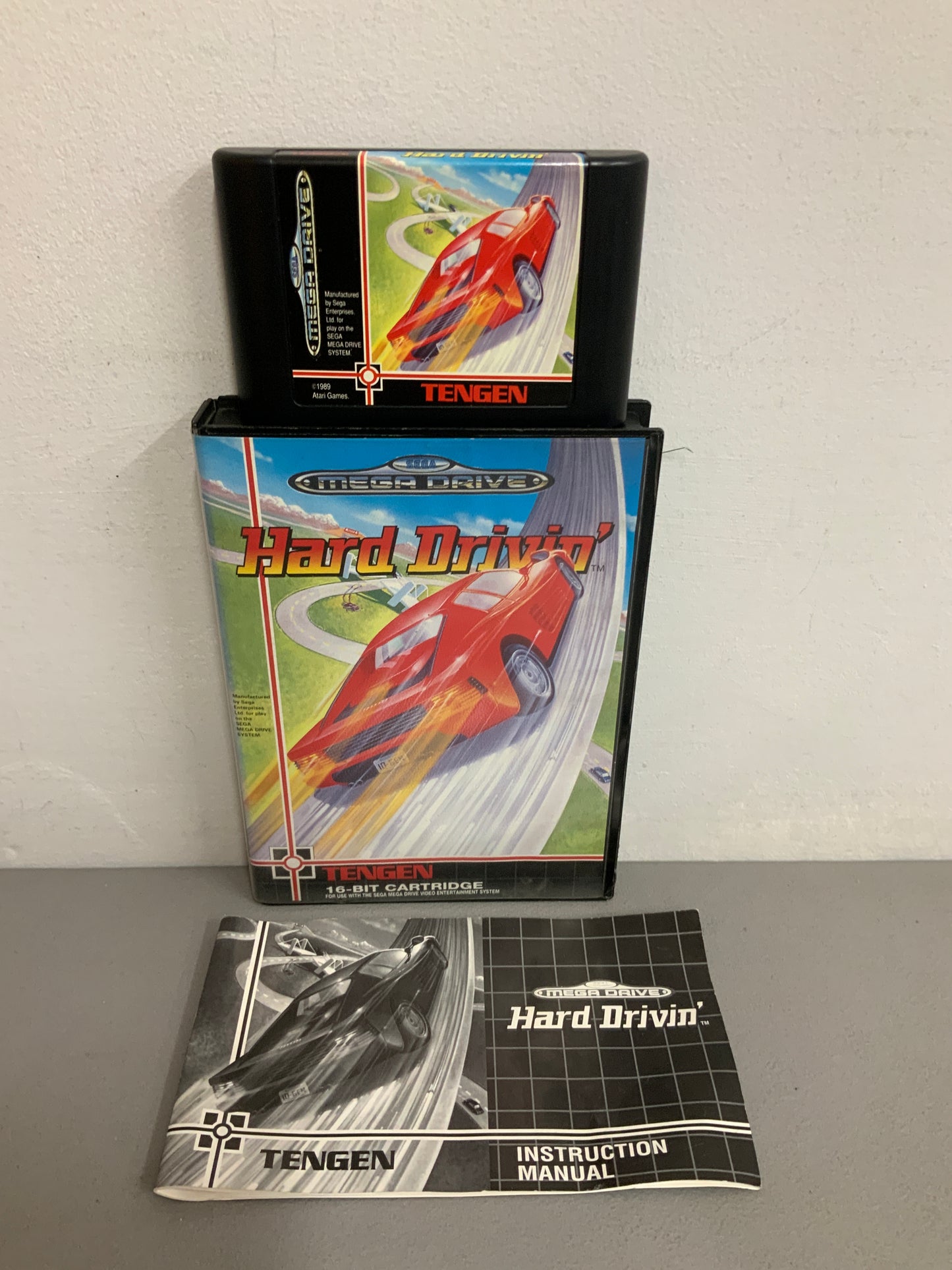 Hard Drivin Sega Mega Drive