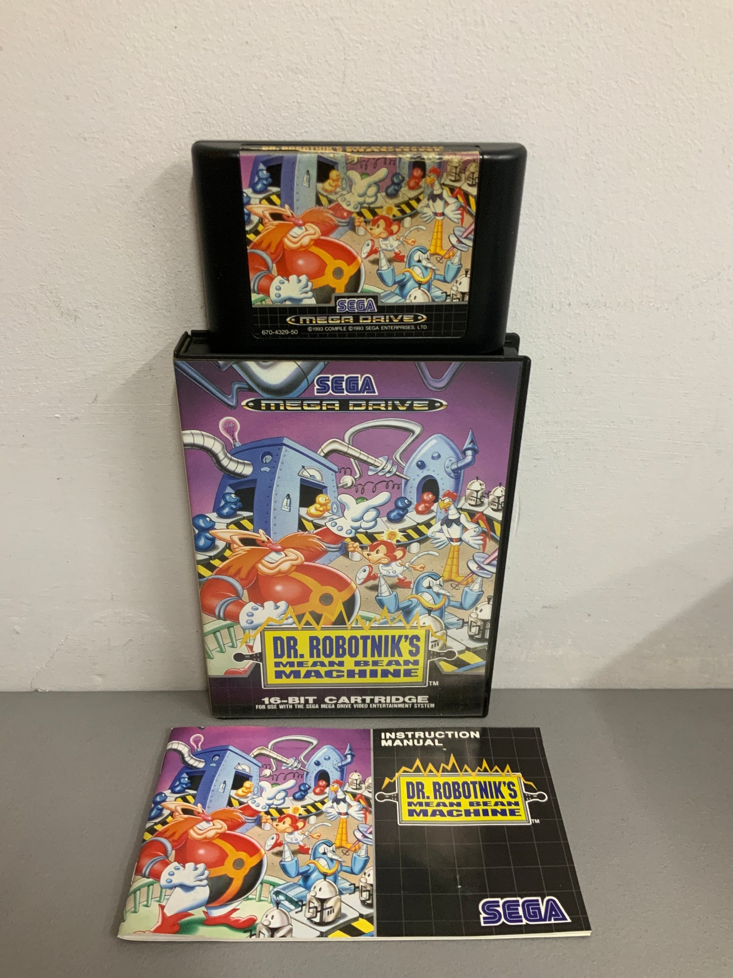 Dr Robotniks Mean Bean Sega Mega Drive