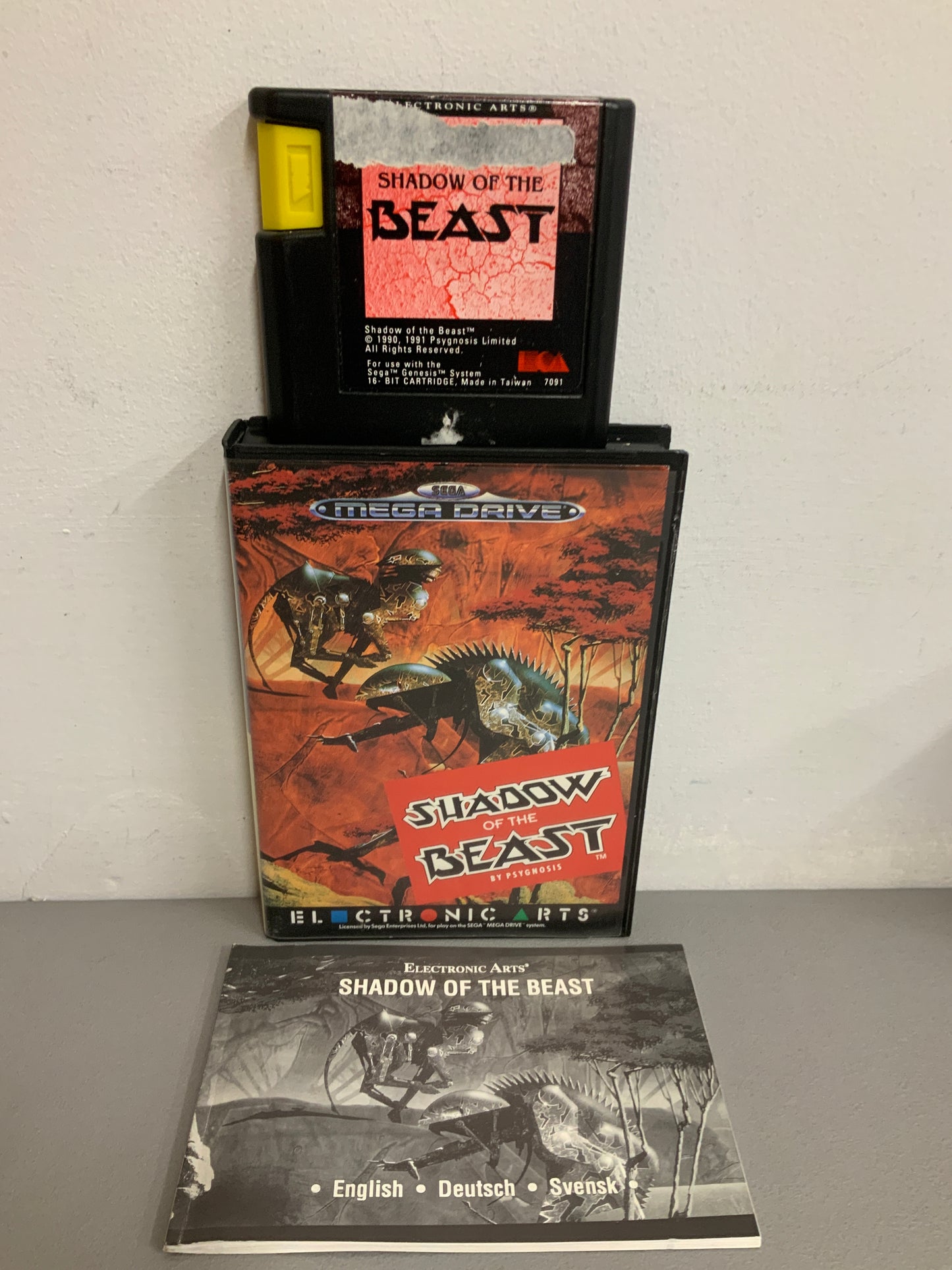 Shadow Of The Beast Sega Mega Drive