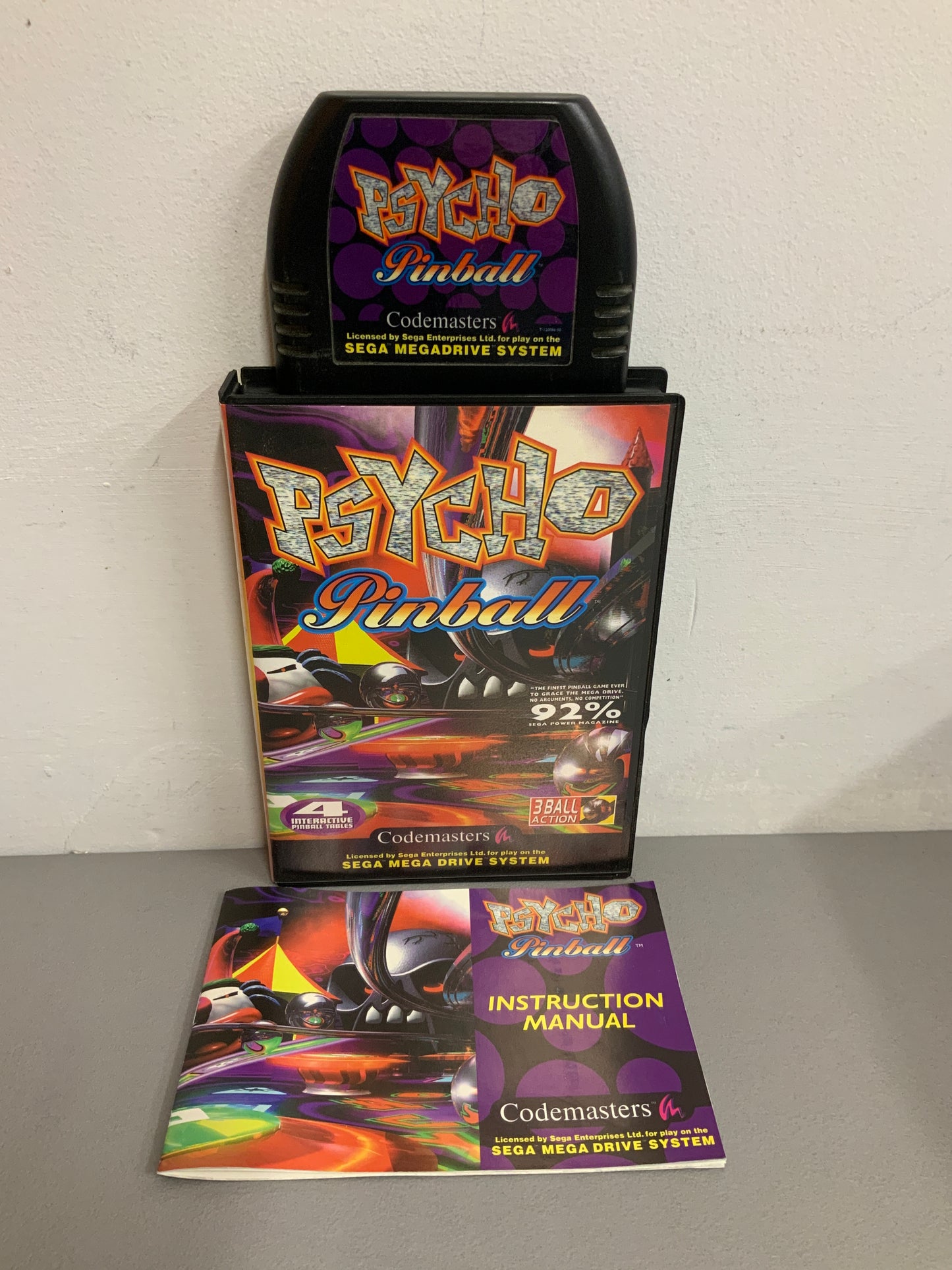Psycho Pinball Sega Mega Drive