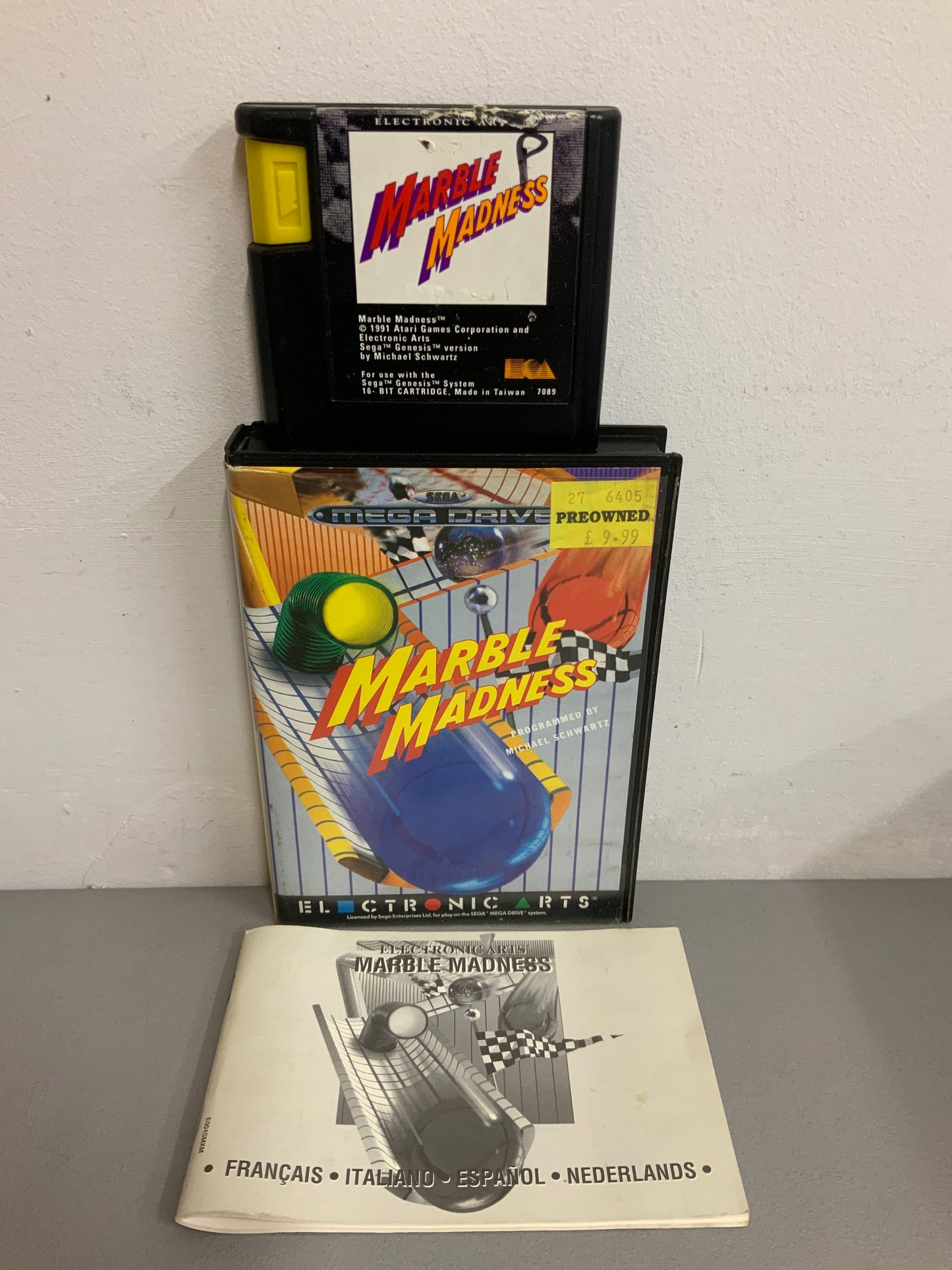 Marble Madness Sega Mega Drive