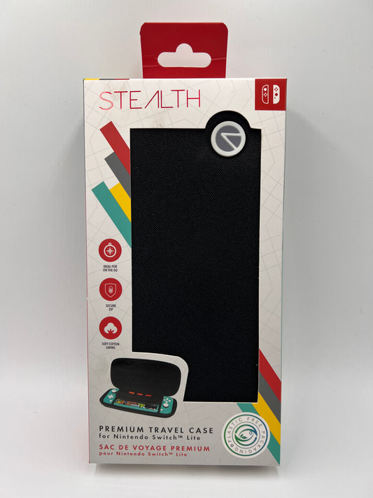 Nintendo Switch Lite Case Black Stealth
