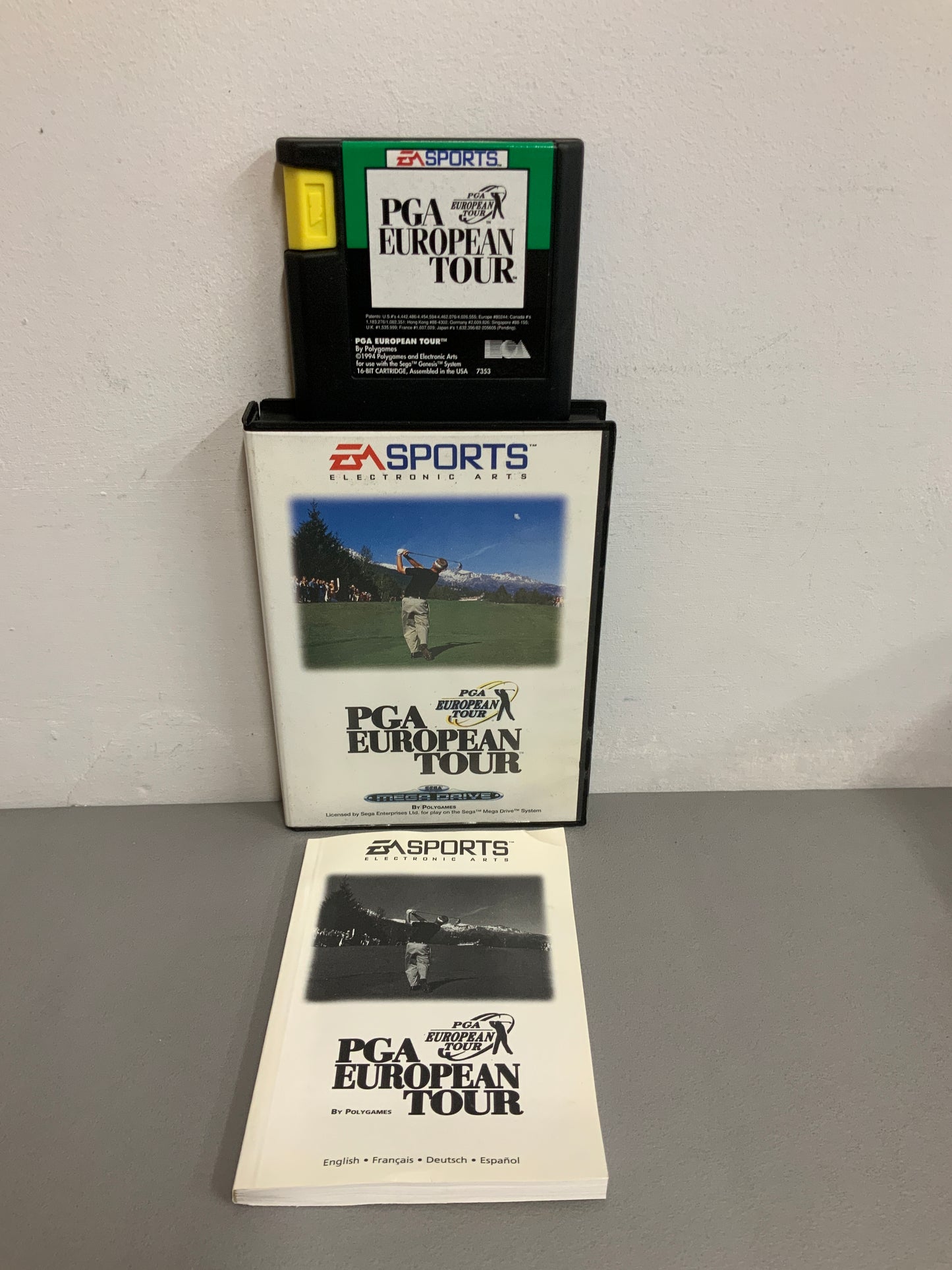 PGA European Tour Sega Mega Drive