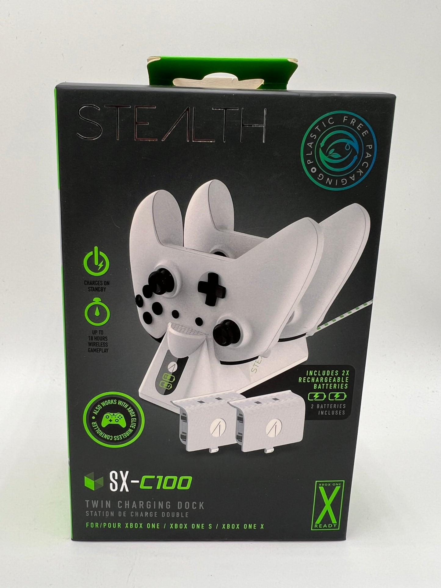 Xbox One Twin Charging Dock SX - C100 Stealth