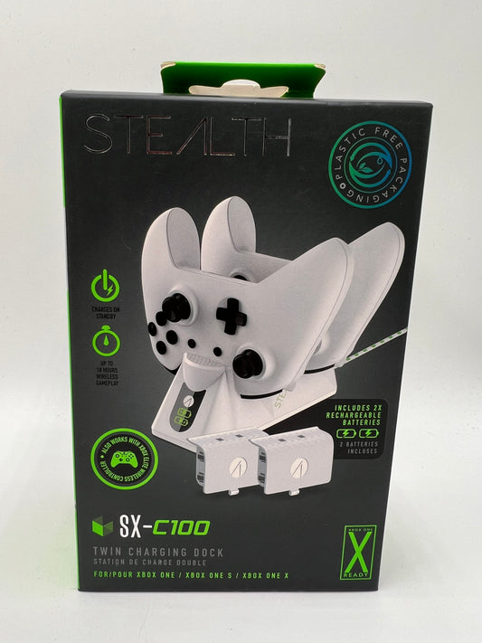 Xbox One Twin Charging Dock SX - C100 Stealth