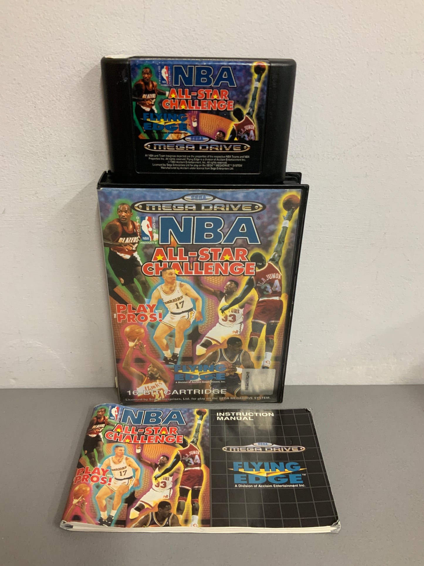 NBA All Star Challenge Sega Mega Drive