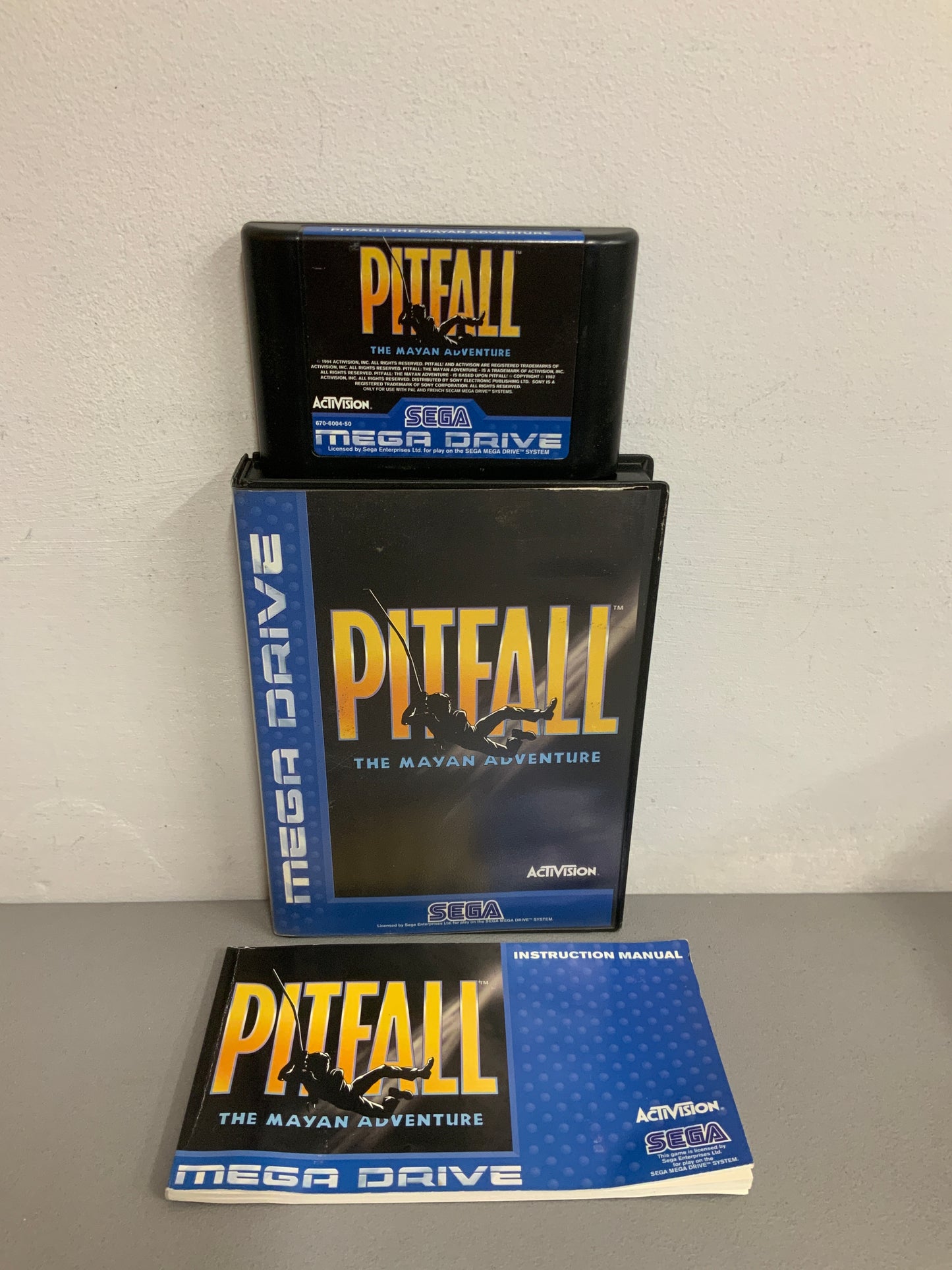 Pitfall The Myan Adventure Sega Mega Drive
