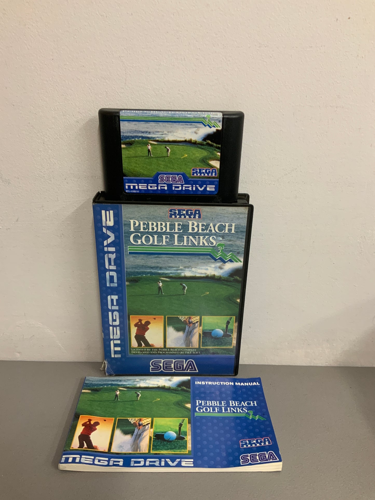 Pebble Beach Golf Links Sega Mega Drive