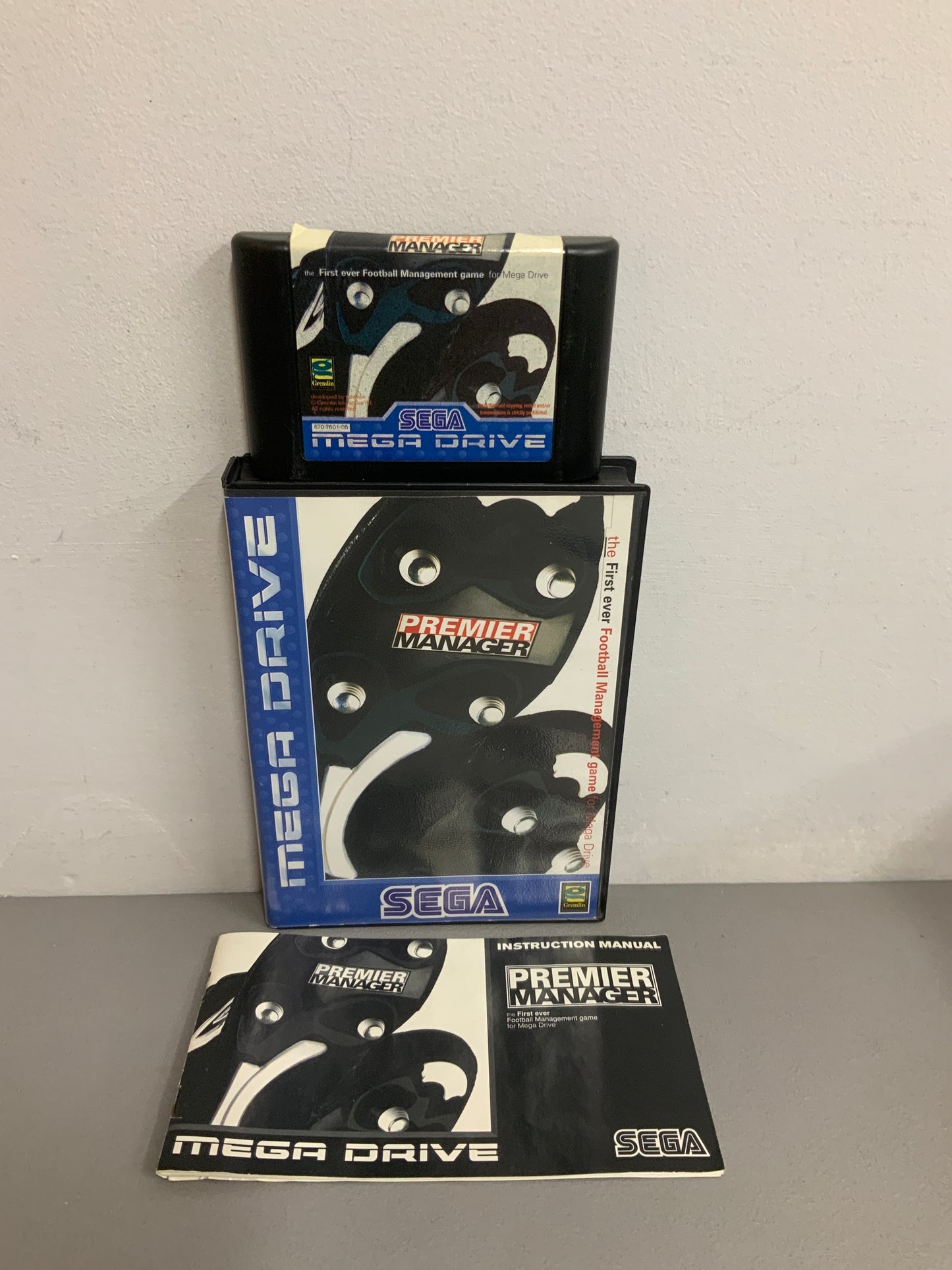 Premier Manager Sega Mega Drive