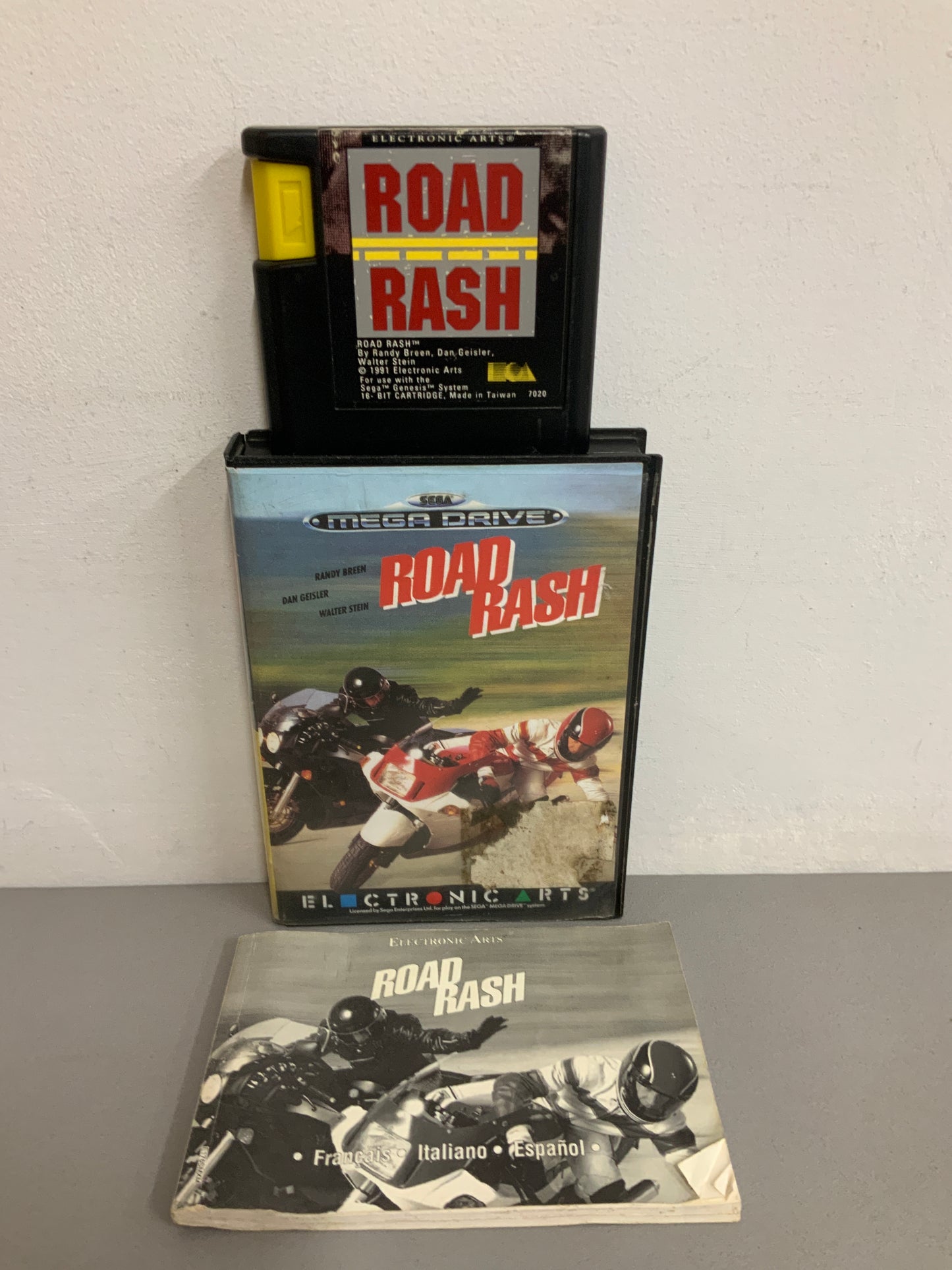 Road Rash Sega Mega Drive