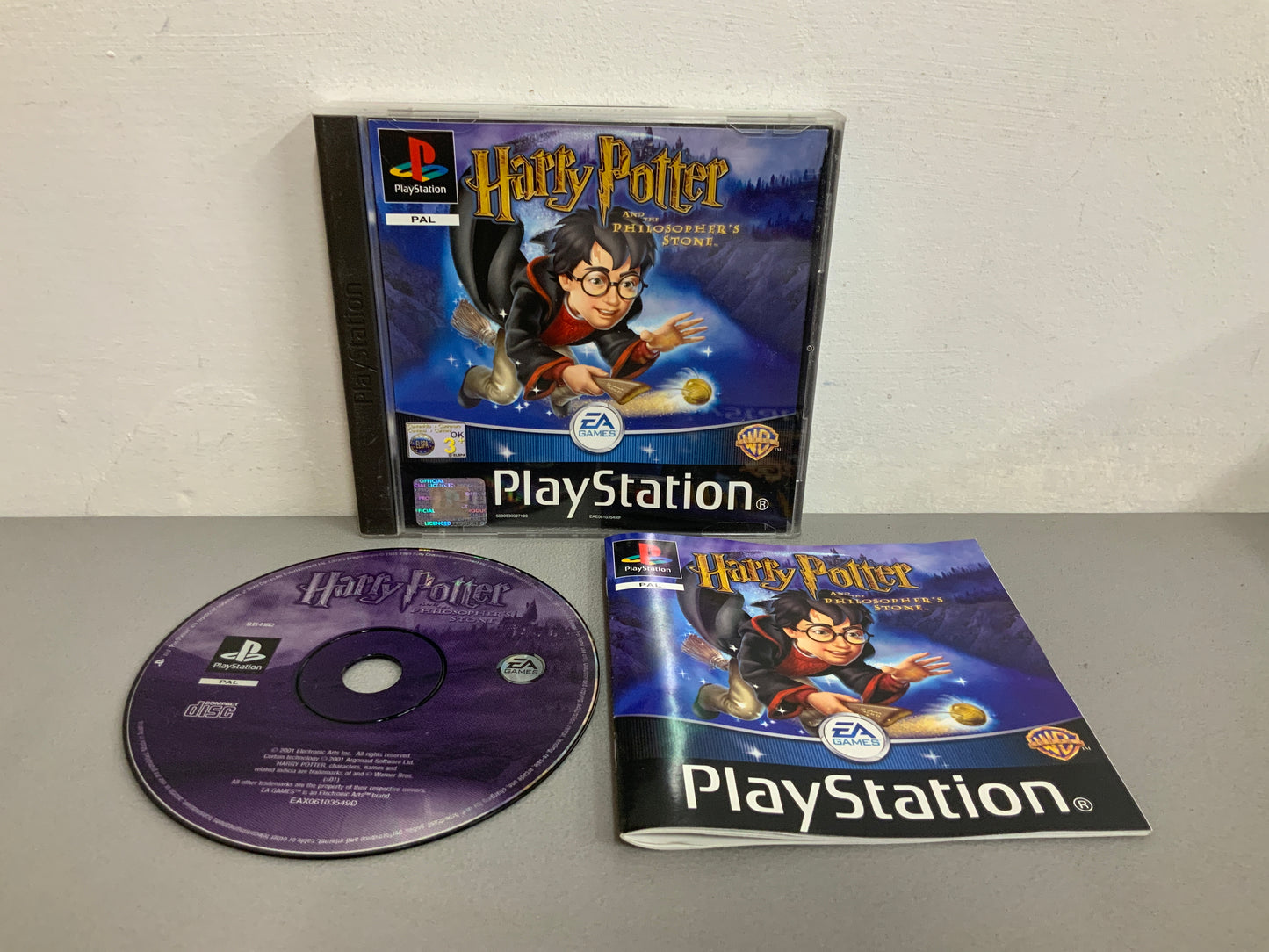 Harry Potter The Philosophers Stone Playstation 1