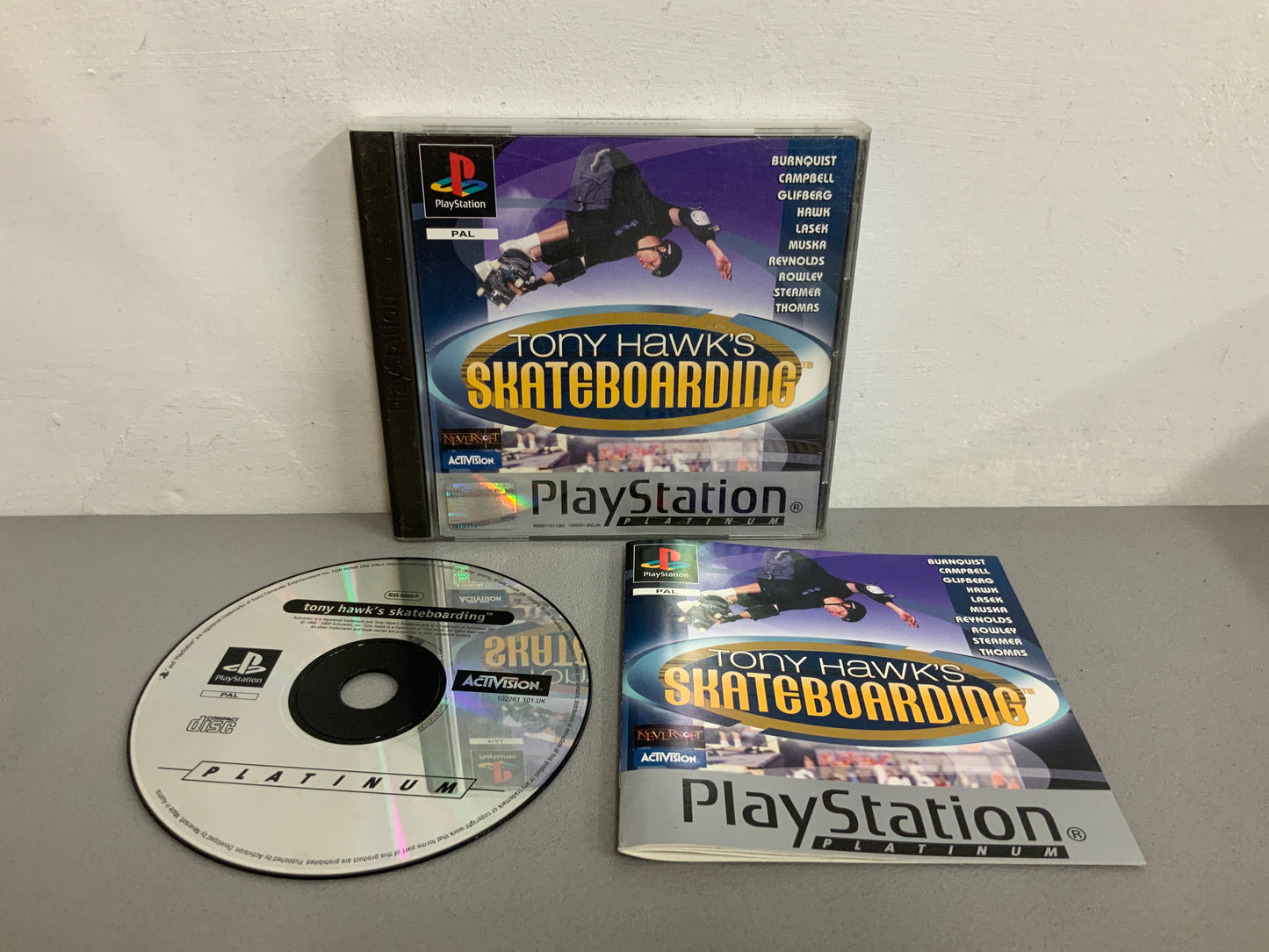 Tony Hawks Skateboarding Playstation 1
