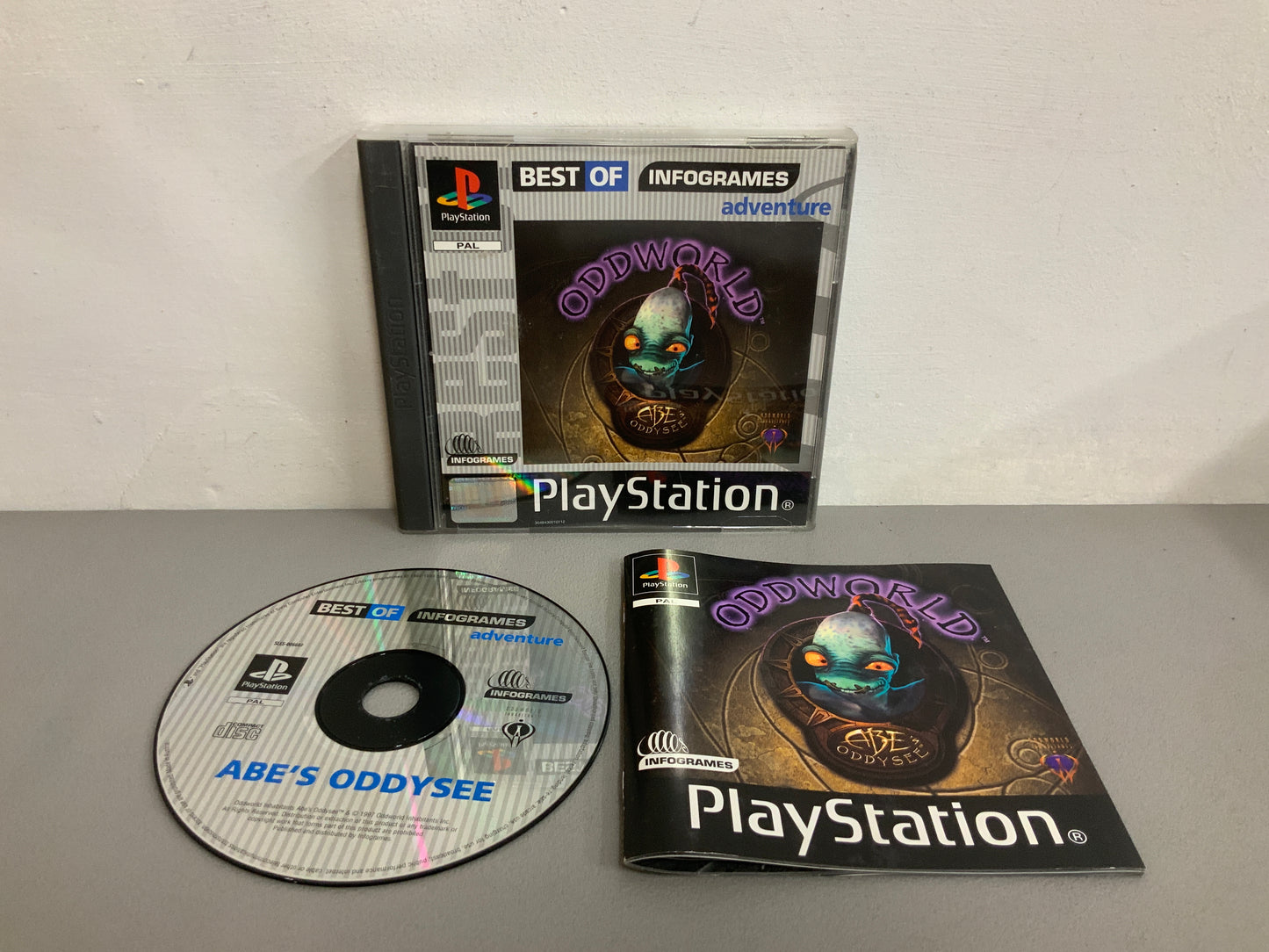 Oddworld Abes Oddysee Playstation 1