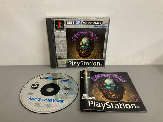 Oddworld Abes Oddysee Playstation 1
