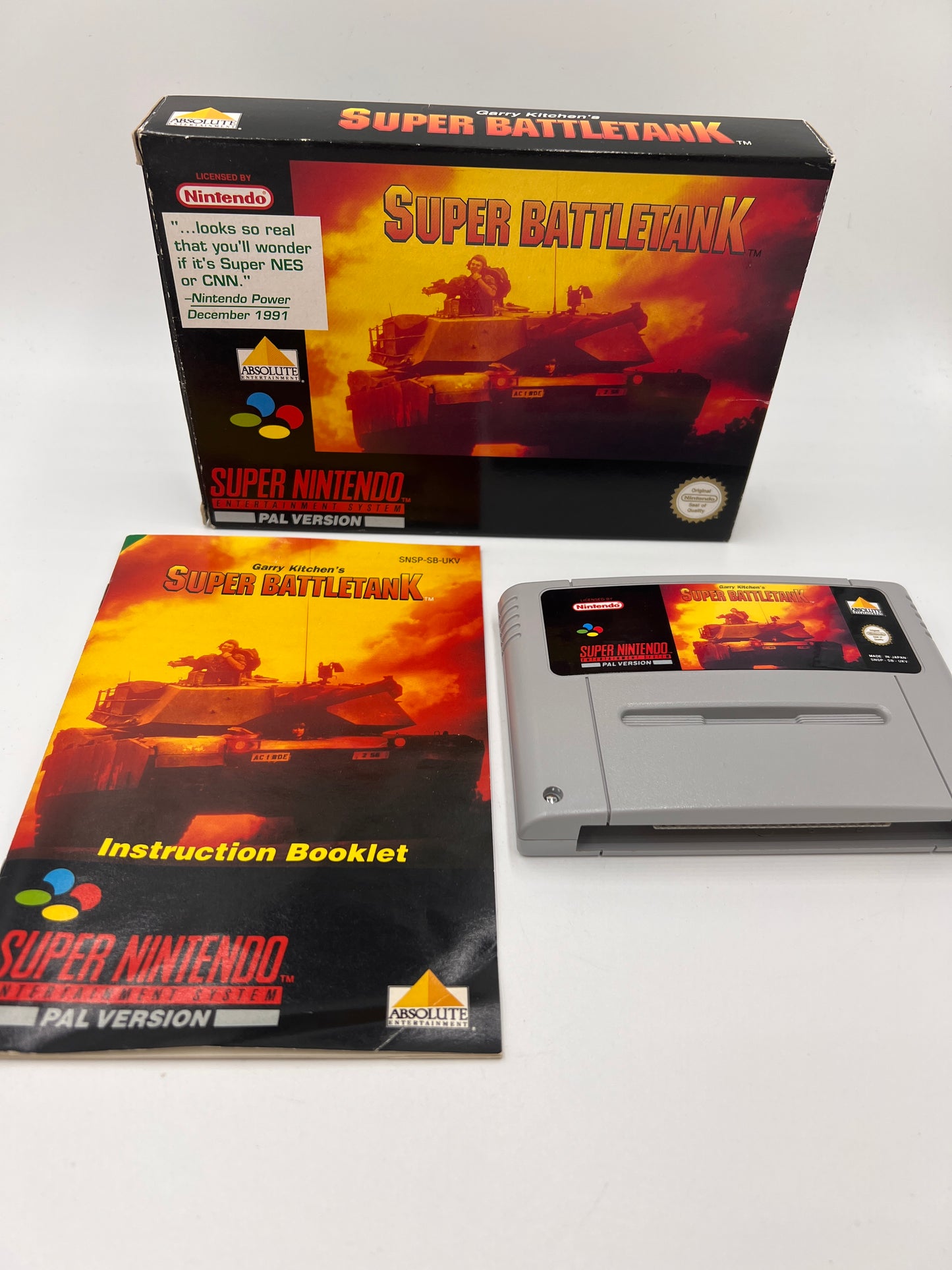 Super Battletank Super Nintendo