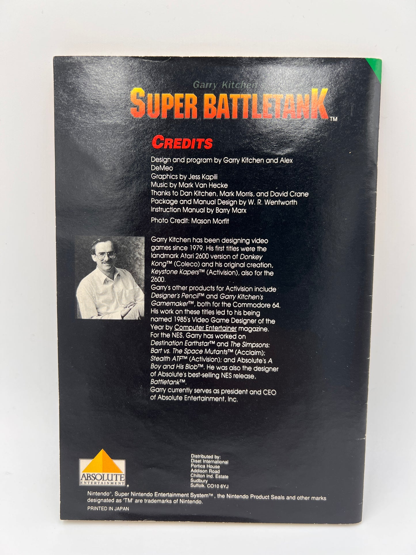 Super Battletank Super Nintendo