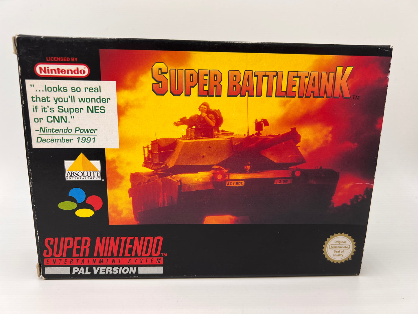 Super Battletank Super Nintendo