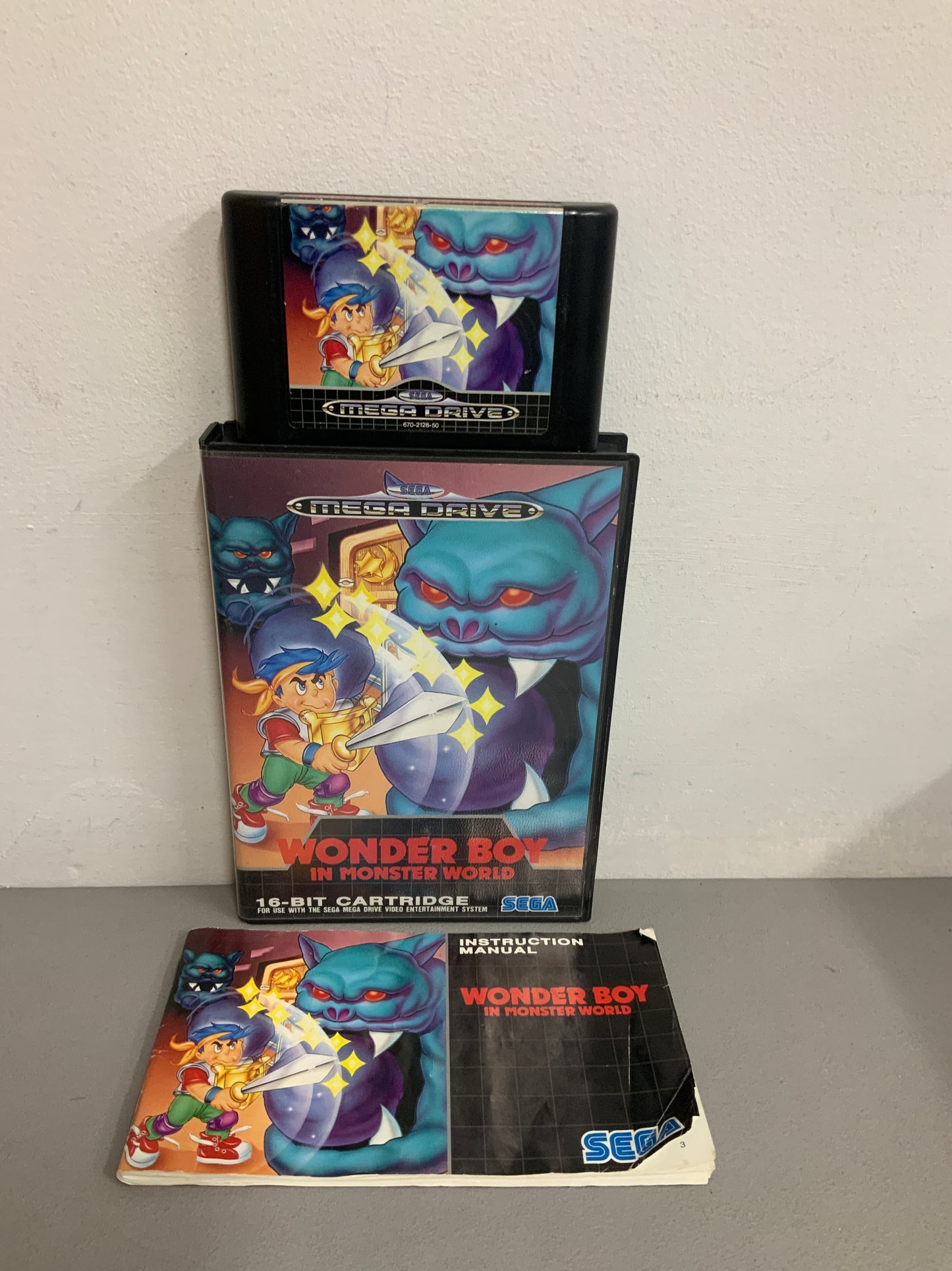 Wonder Boy In Monster World Sega Mega Drive