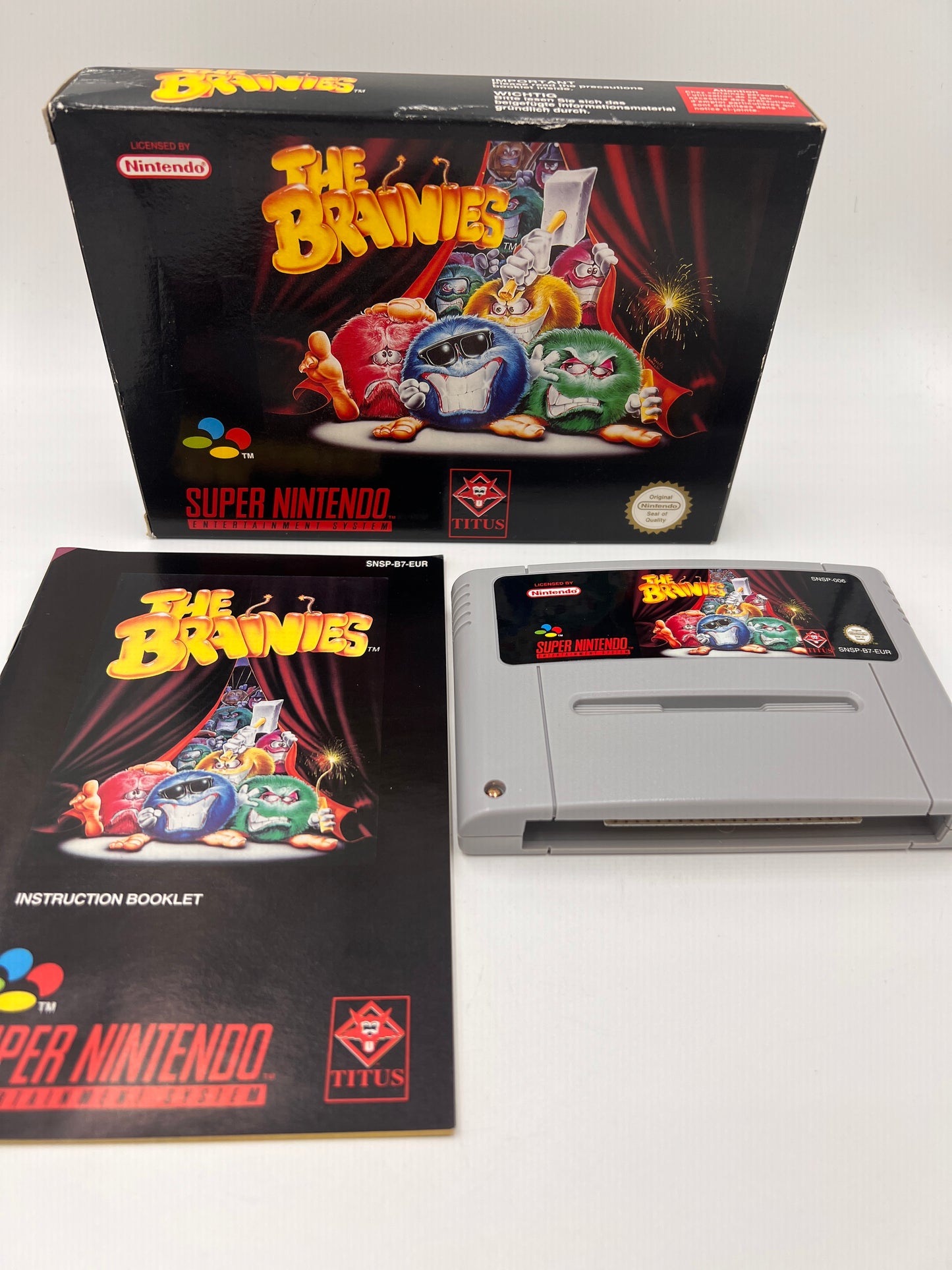 The Brainies Super Nintendo