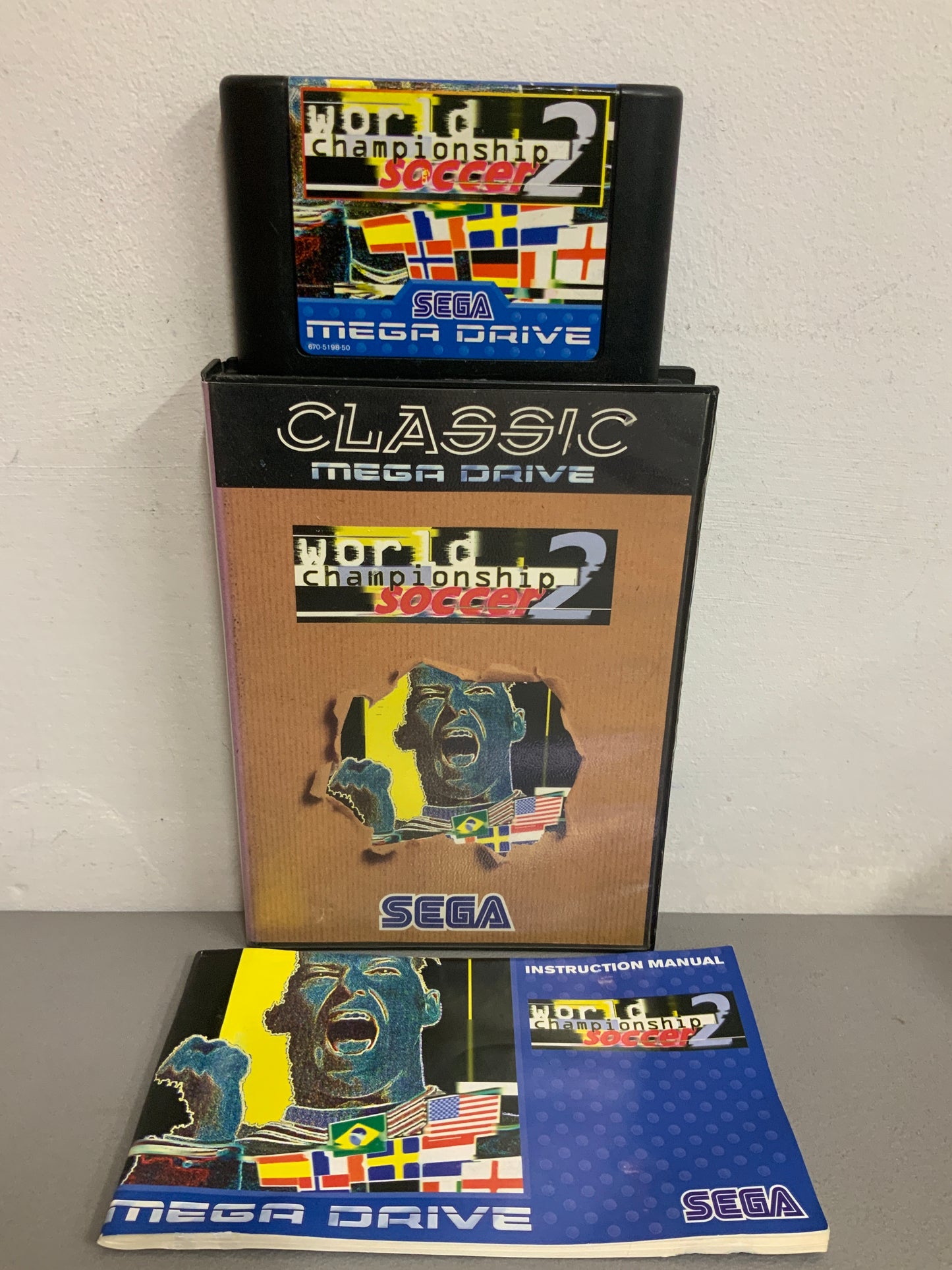 Championship Soccer 2 Classic Sega Mega Drive