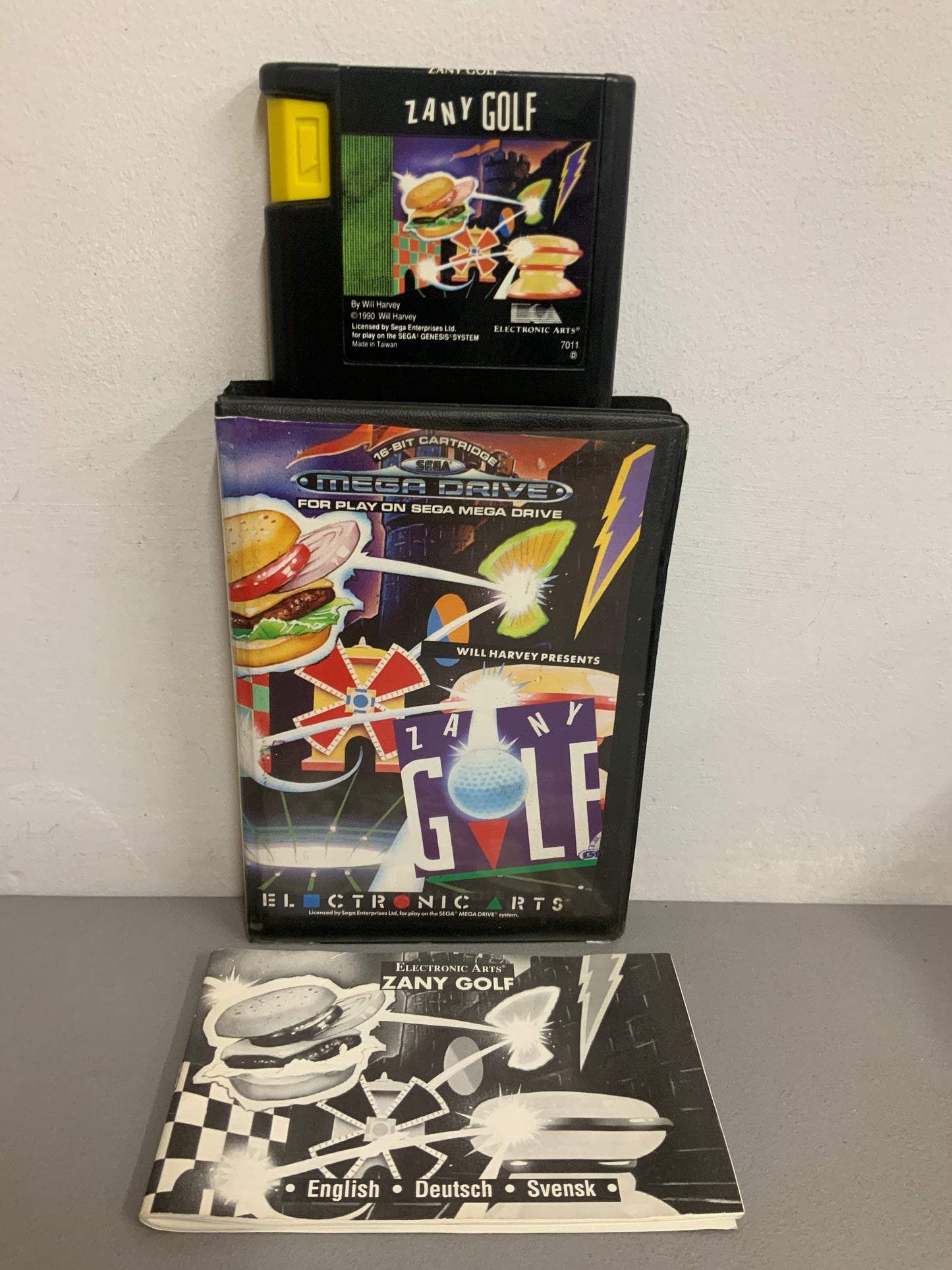 Zany Golf Sega Mega Drive