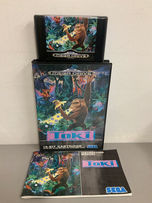 Toki Going Ape Spit Sega Mega Drive