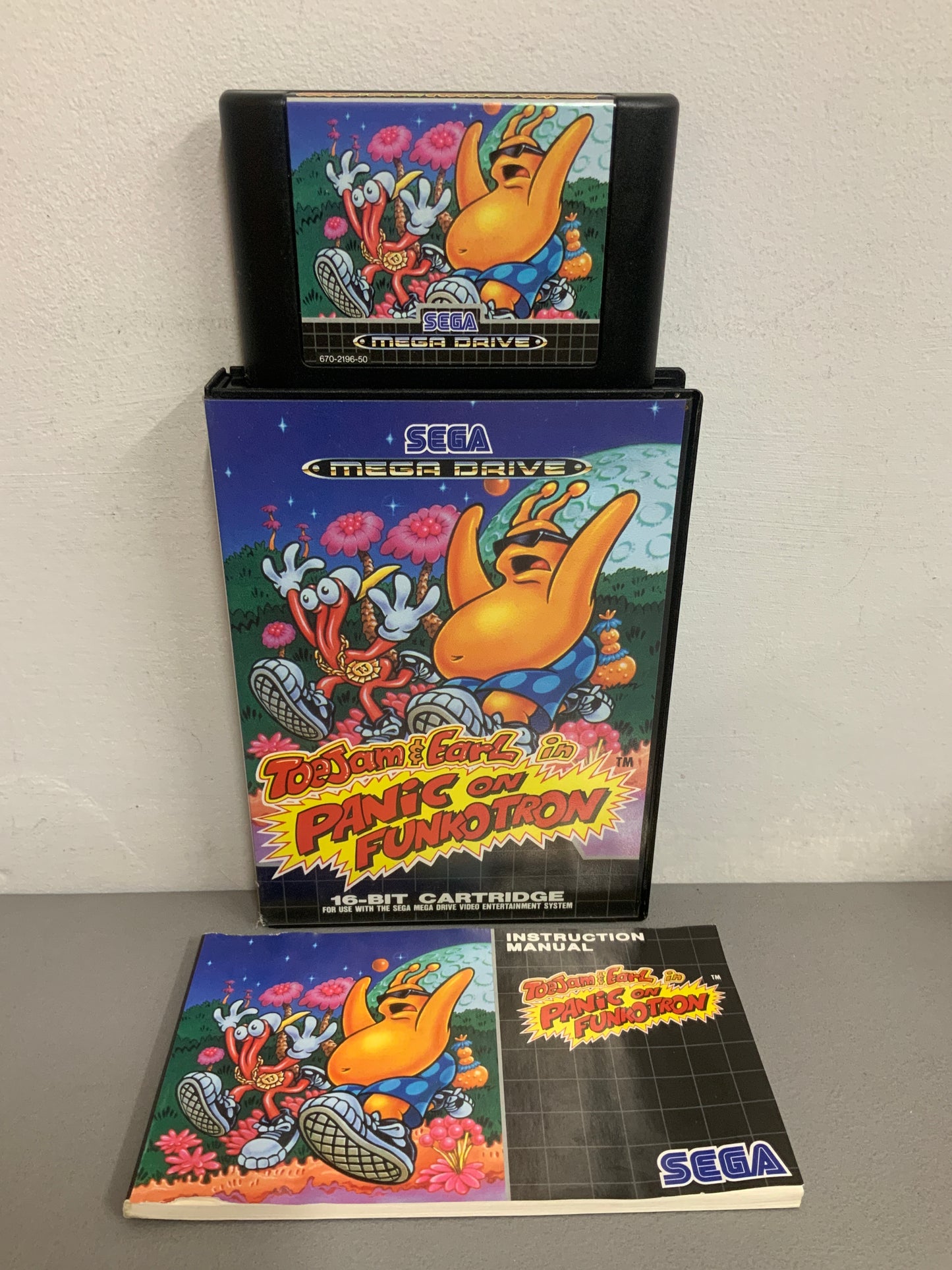 Panic On Funkotron Sega Mega Drive