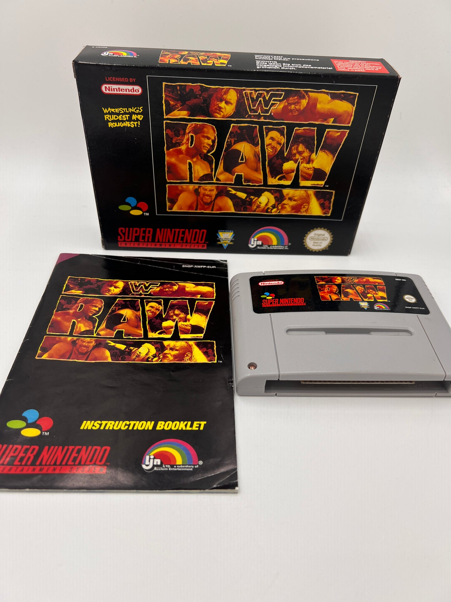 WWF Raw Super Nintendo