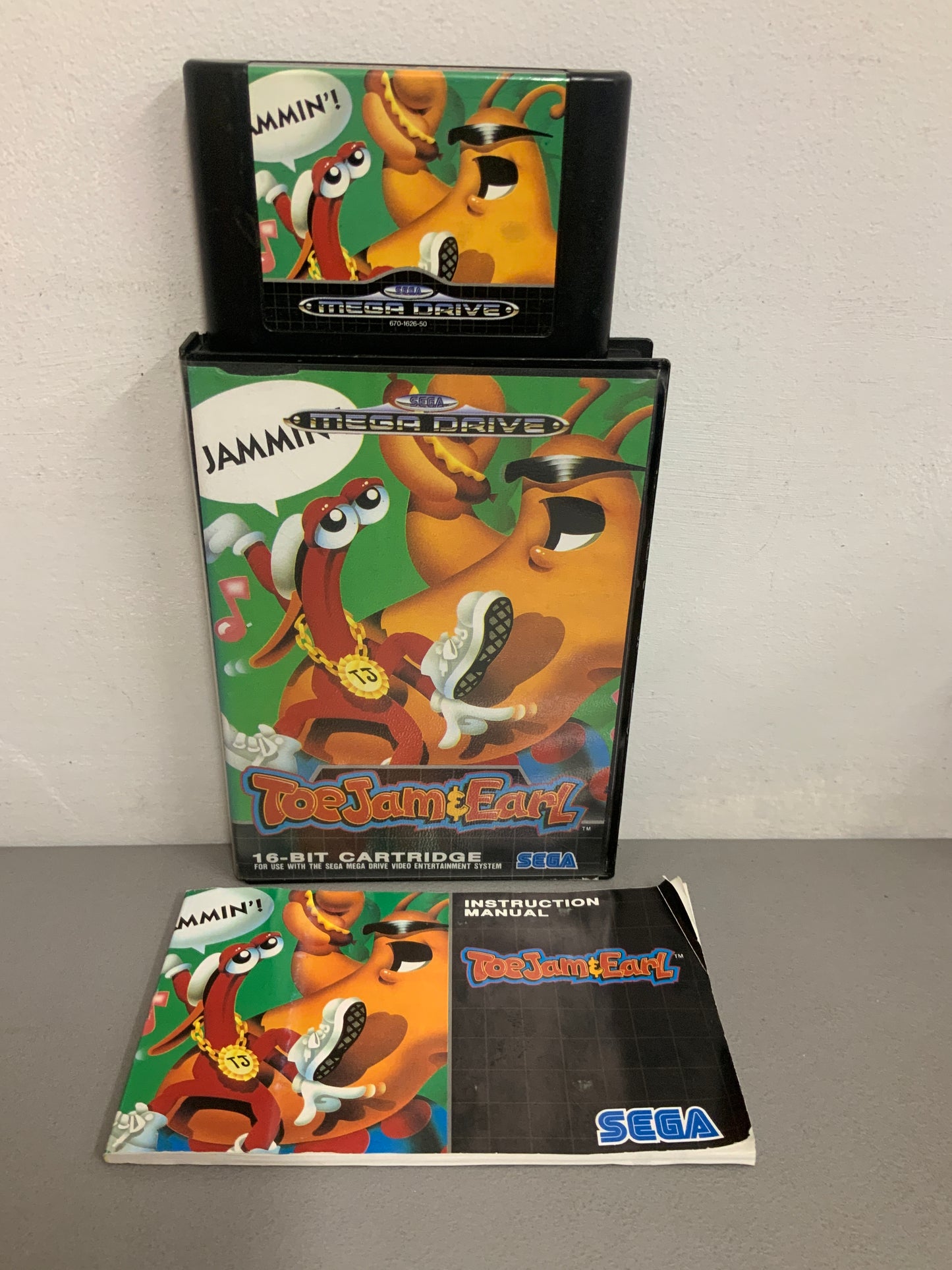 Toe Jam & Earl Sega Mega Drive
