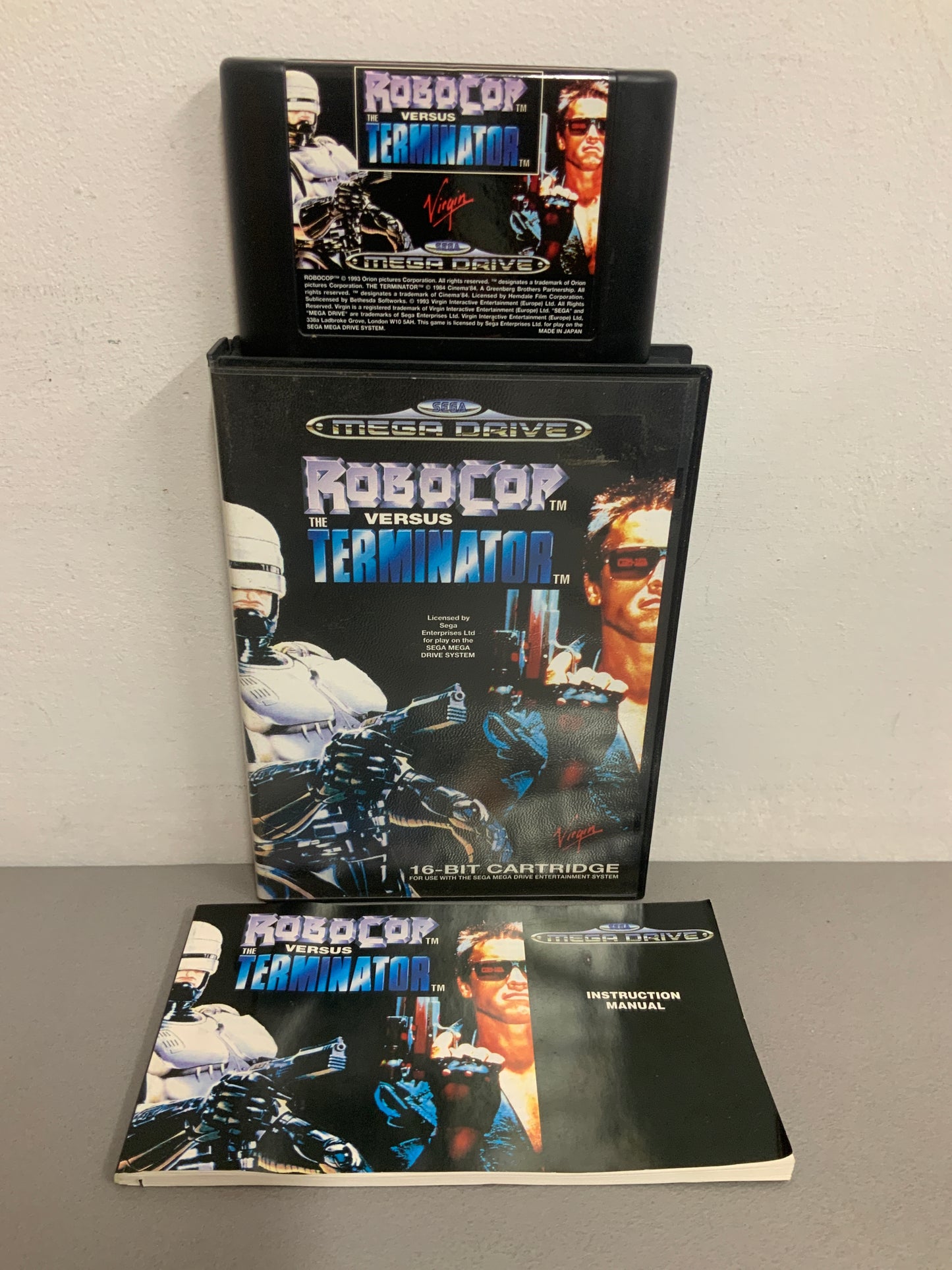 Robocop Versus Terminator Sega Mega Drive