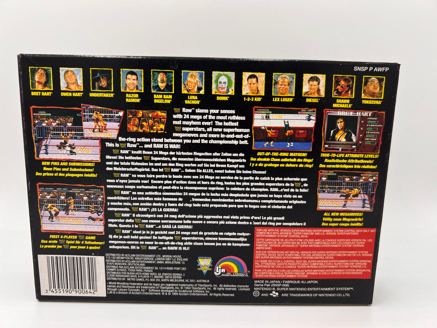 WWF Raw Super Nintendo