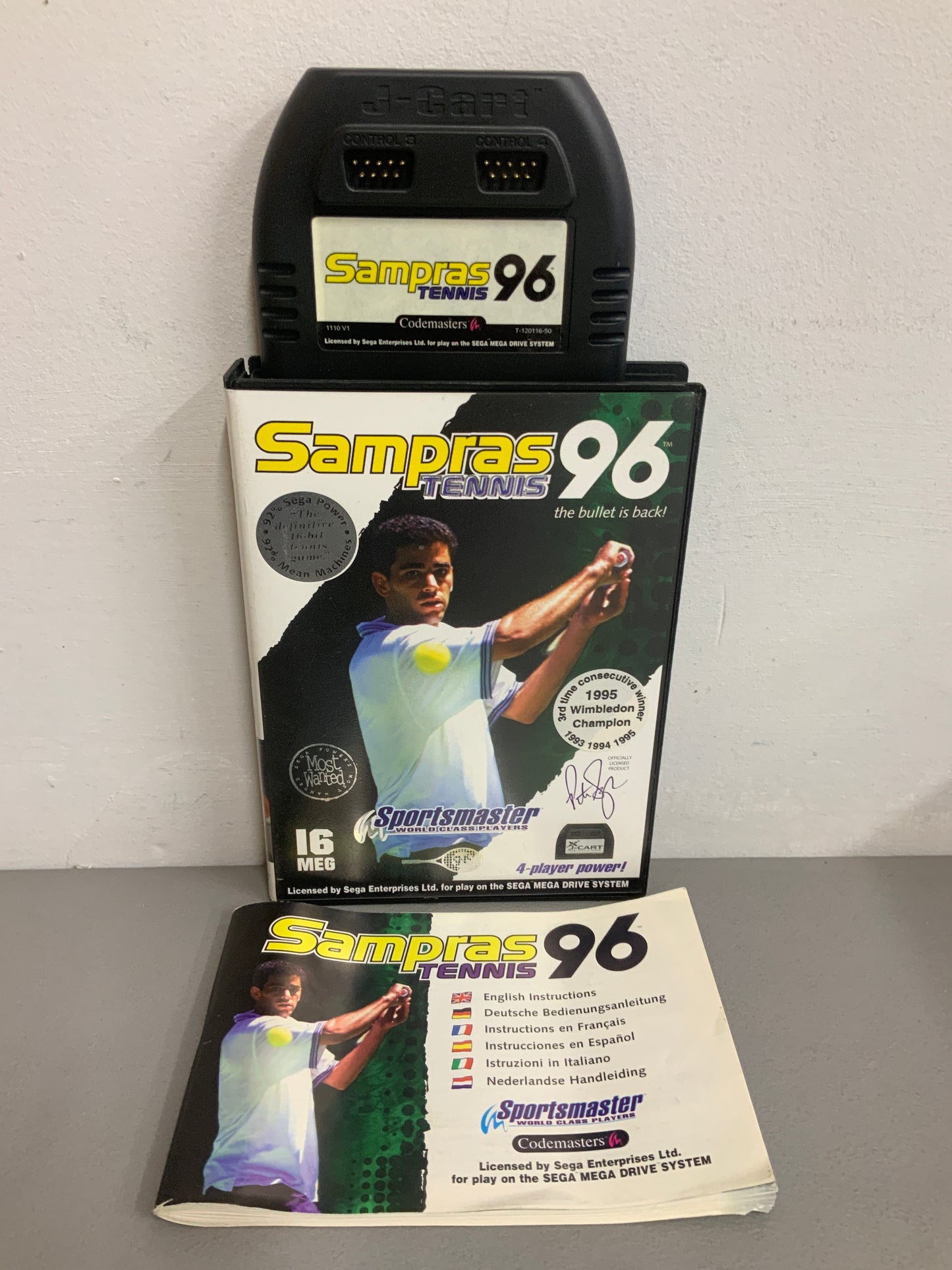 Sampras Tennis 96 Sega Mega Drive