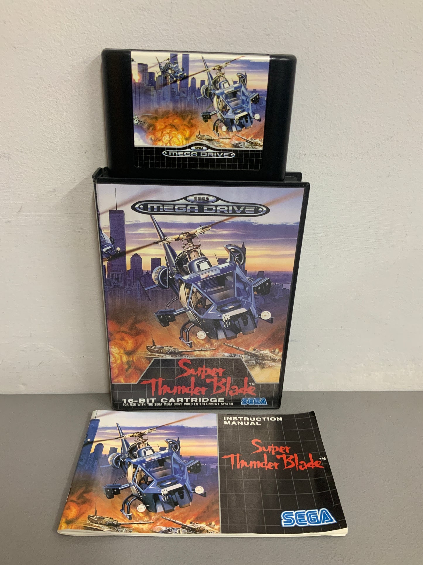 Super Thunder Black Sega Mega Drive