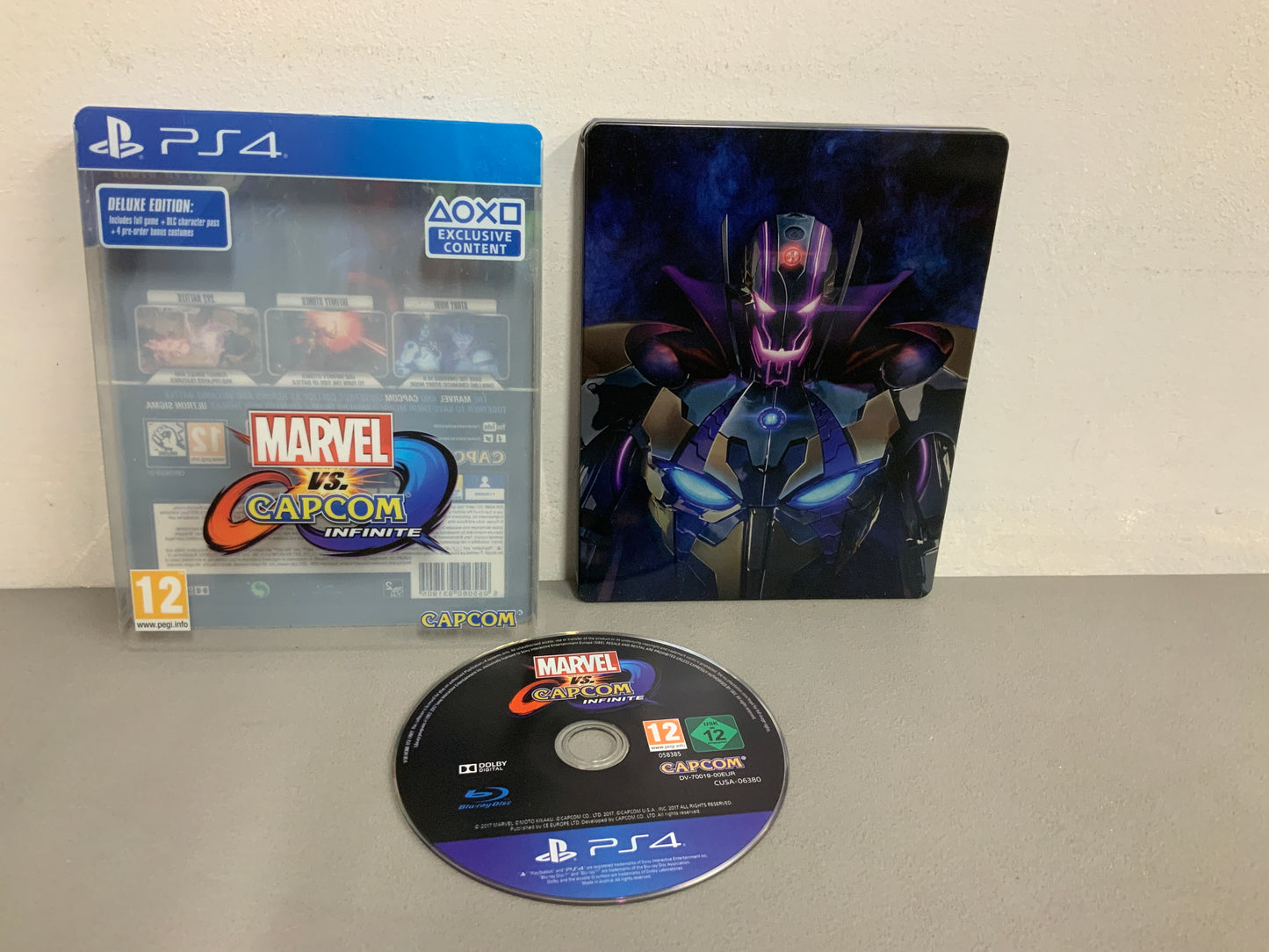 Marvel Vs Capcom Infinite Steel Book PS4