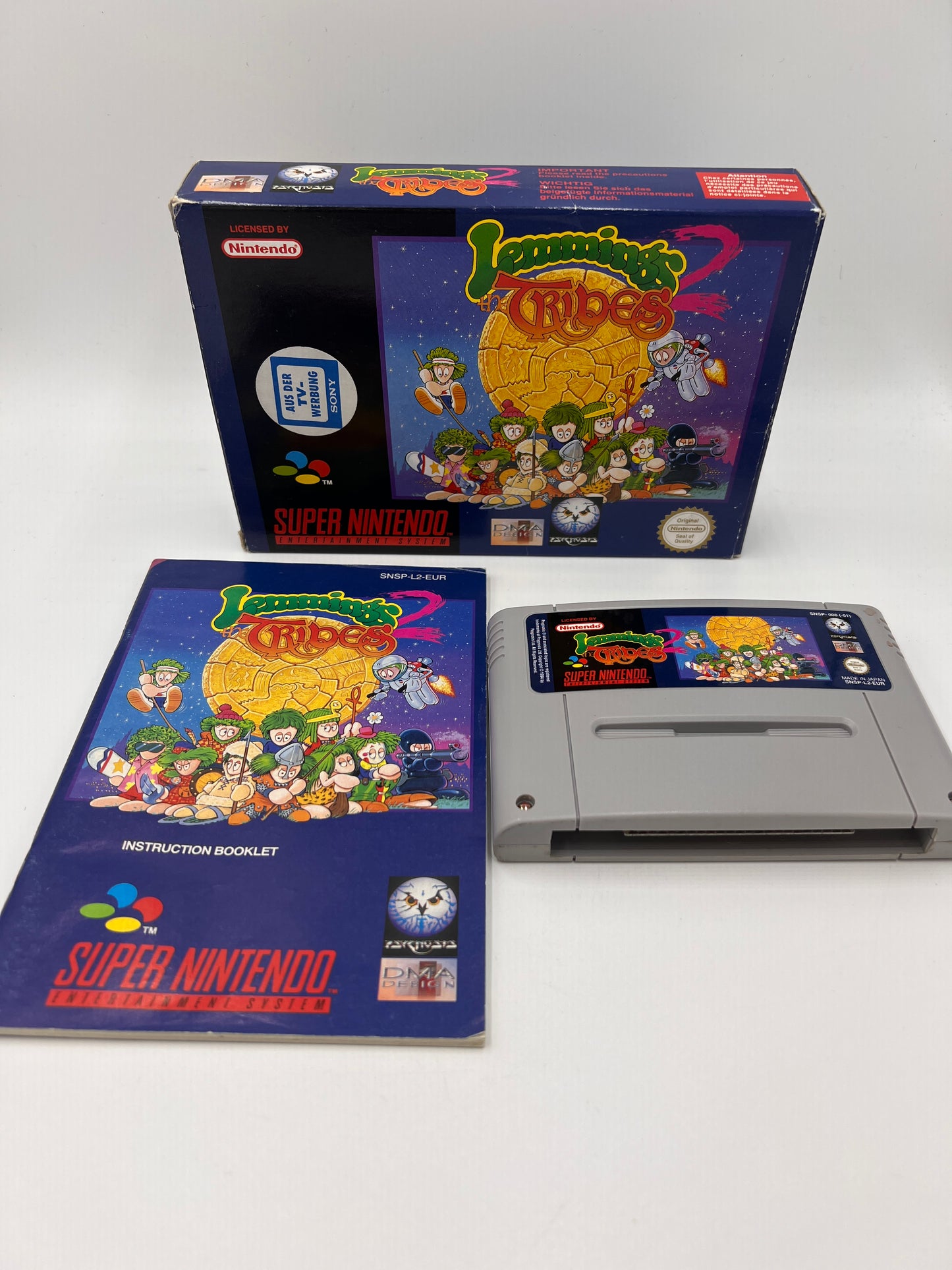 Lemmings Tribes 2 Super Nintendo