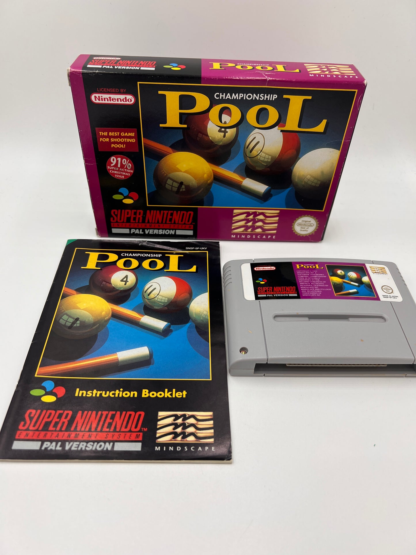 Championship Pool Super Nintendo