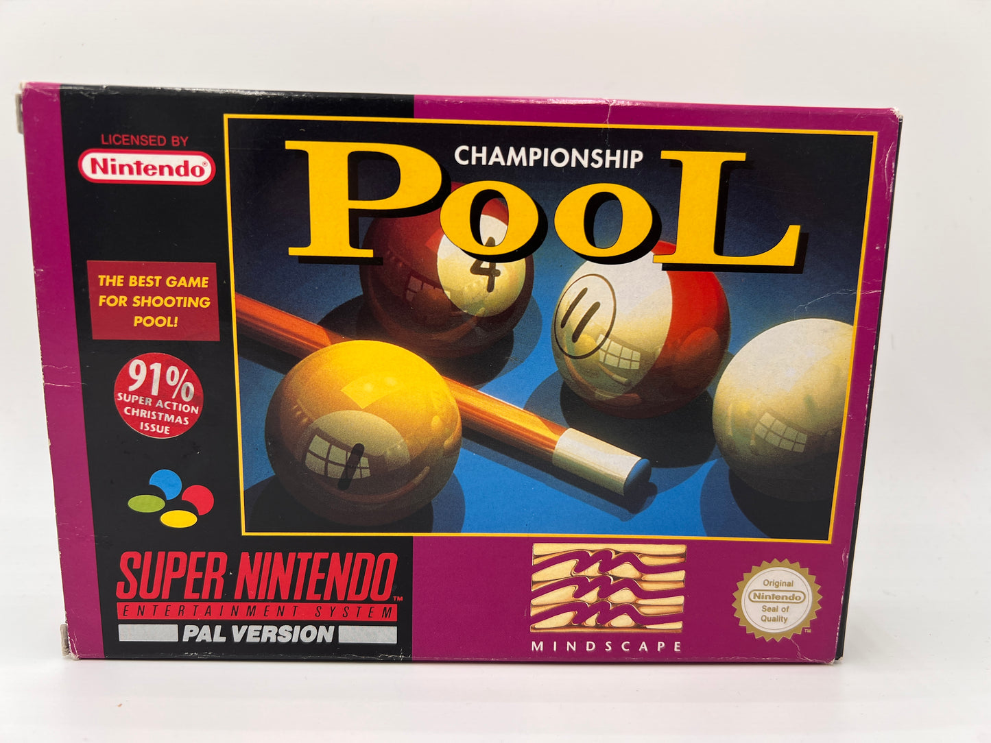 Championship Pool Super Nintendo