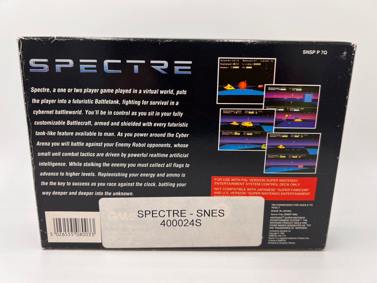 Spectre Super Nintendo