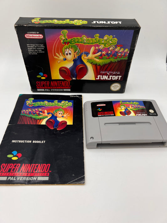 Lemmings Super Nintendo