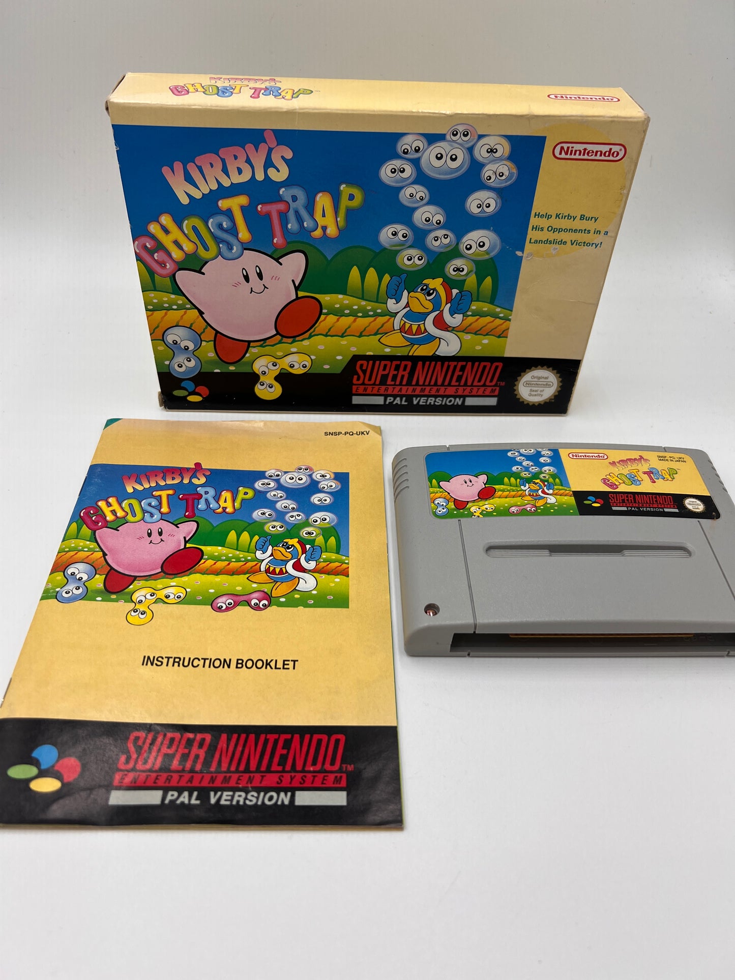Kirbys Ghost Trap Super Nintendo