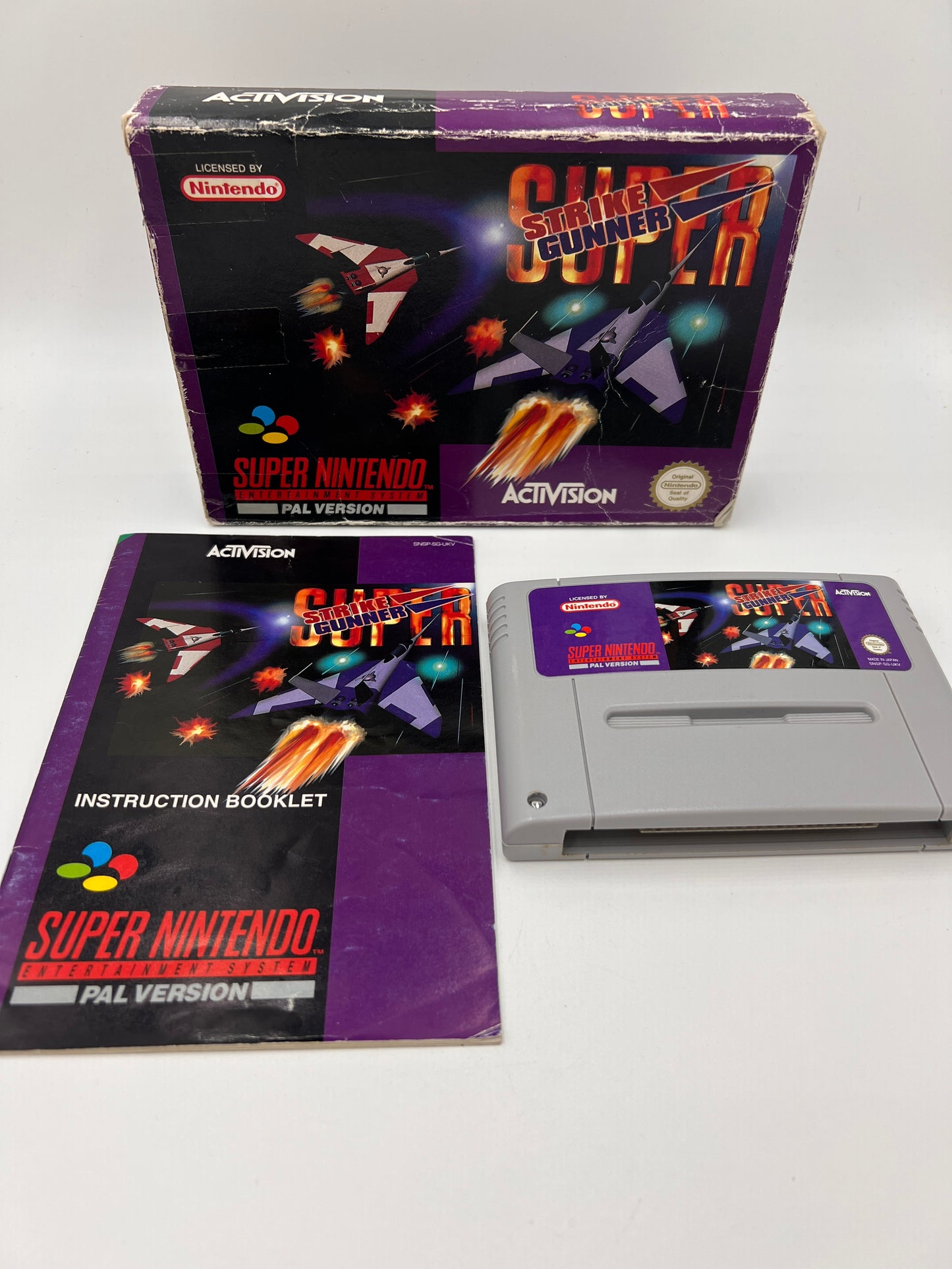 Super Strike Gunner Super Nintendo