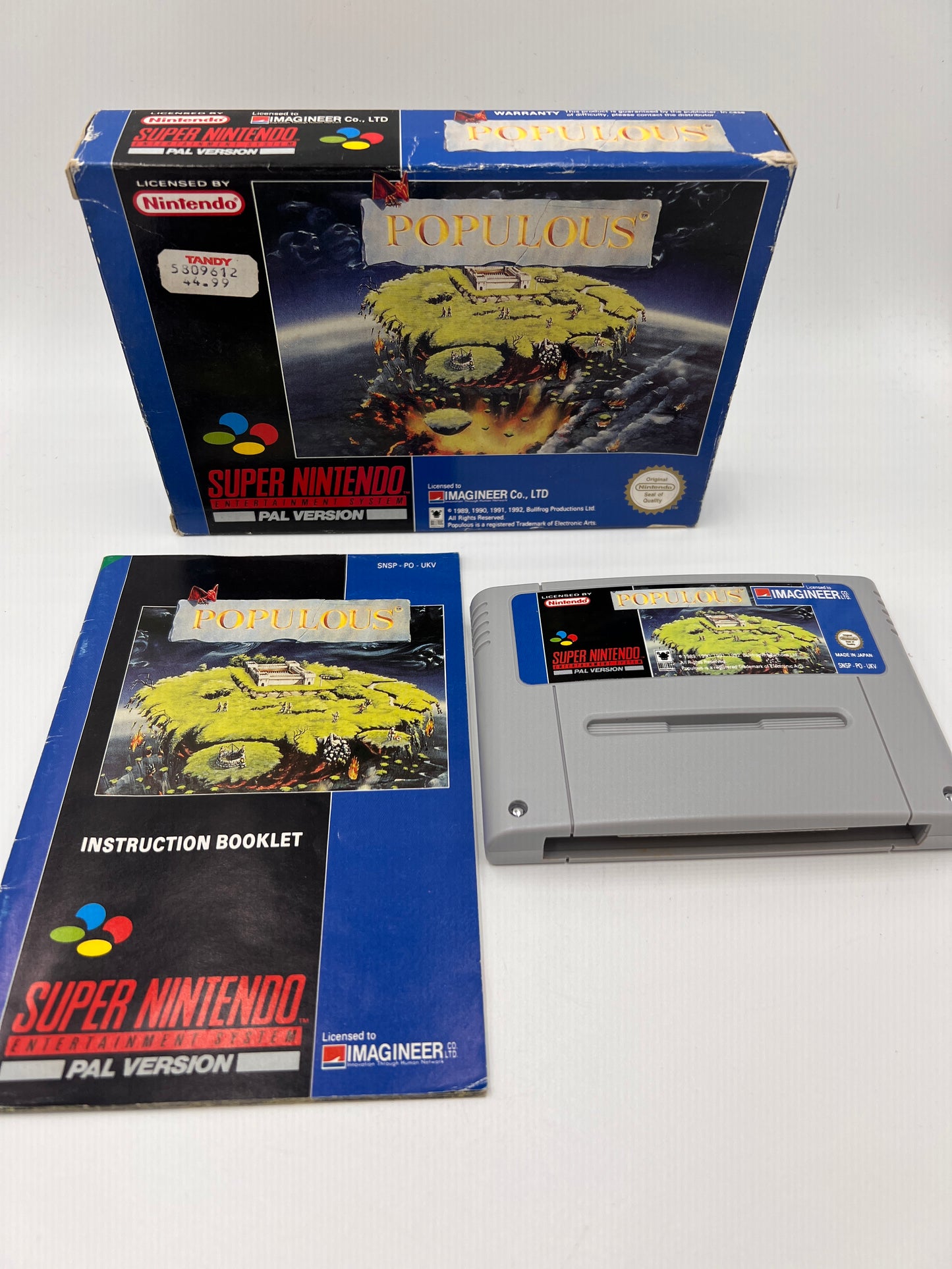 Populous Super Nintendo